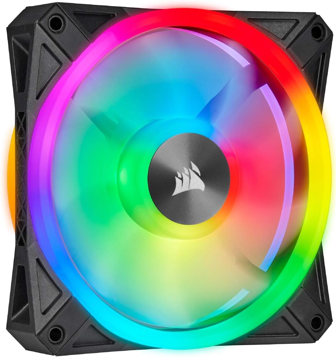 corsair-ql-series-ql120-rgb-ventilateur-pc-120-mm-pack-individuel image 1