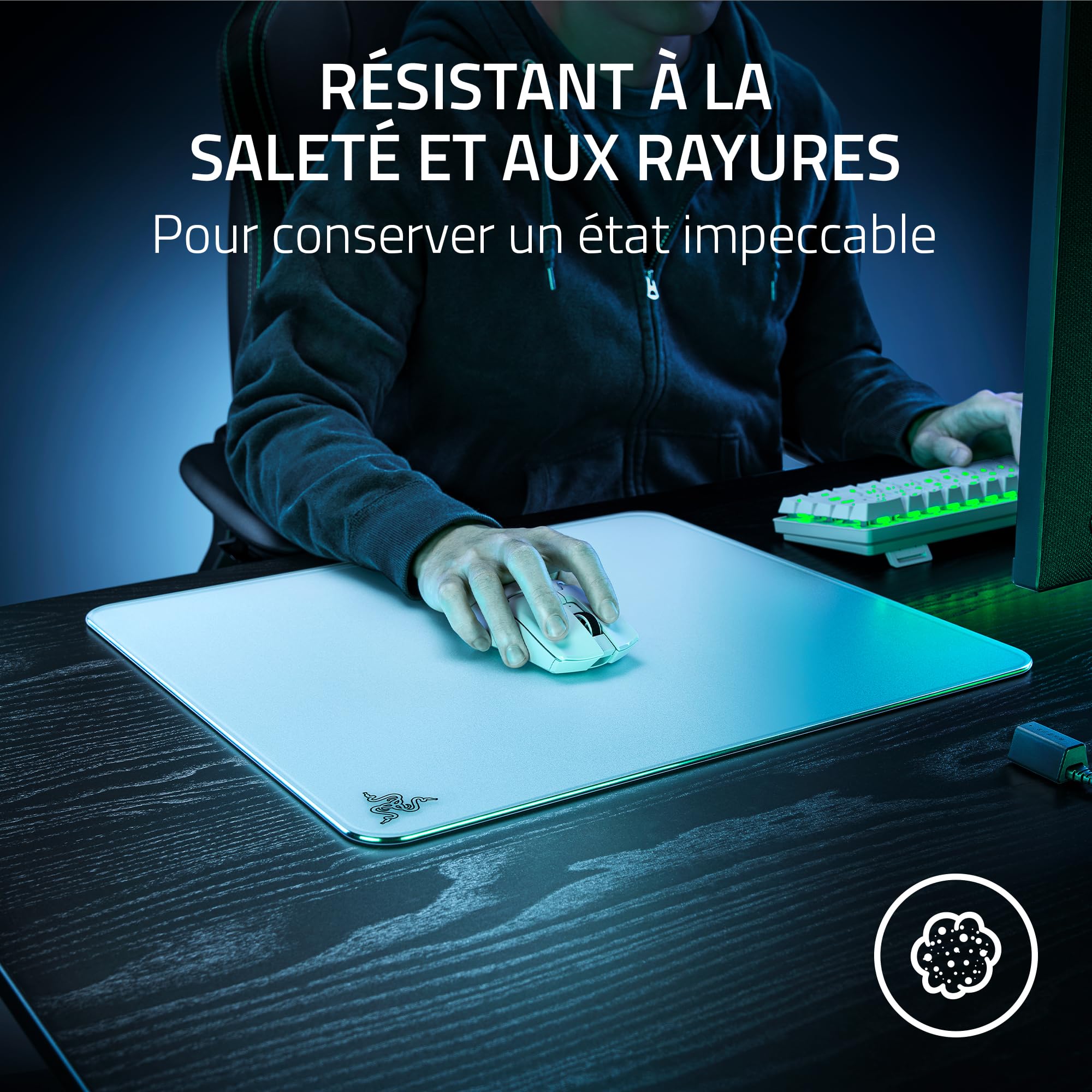 razer-atlas-blanc-tapis-de-souris-gaming-en-verre-tremp image 5