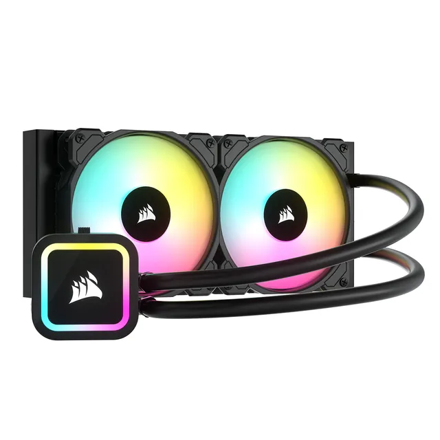 corsair-hydro-h100x-elite-noir-watercooling-cpu-240-mm image 1