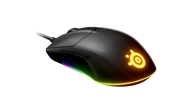 steelseries-rival-3-souris-gaming-filaire-capteur-truemove-core-8500-cpi-noir image 1