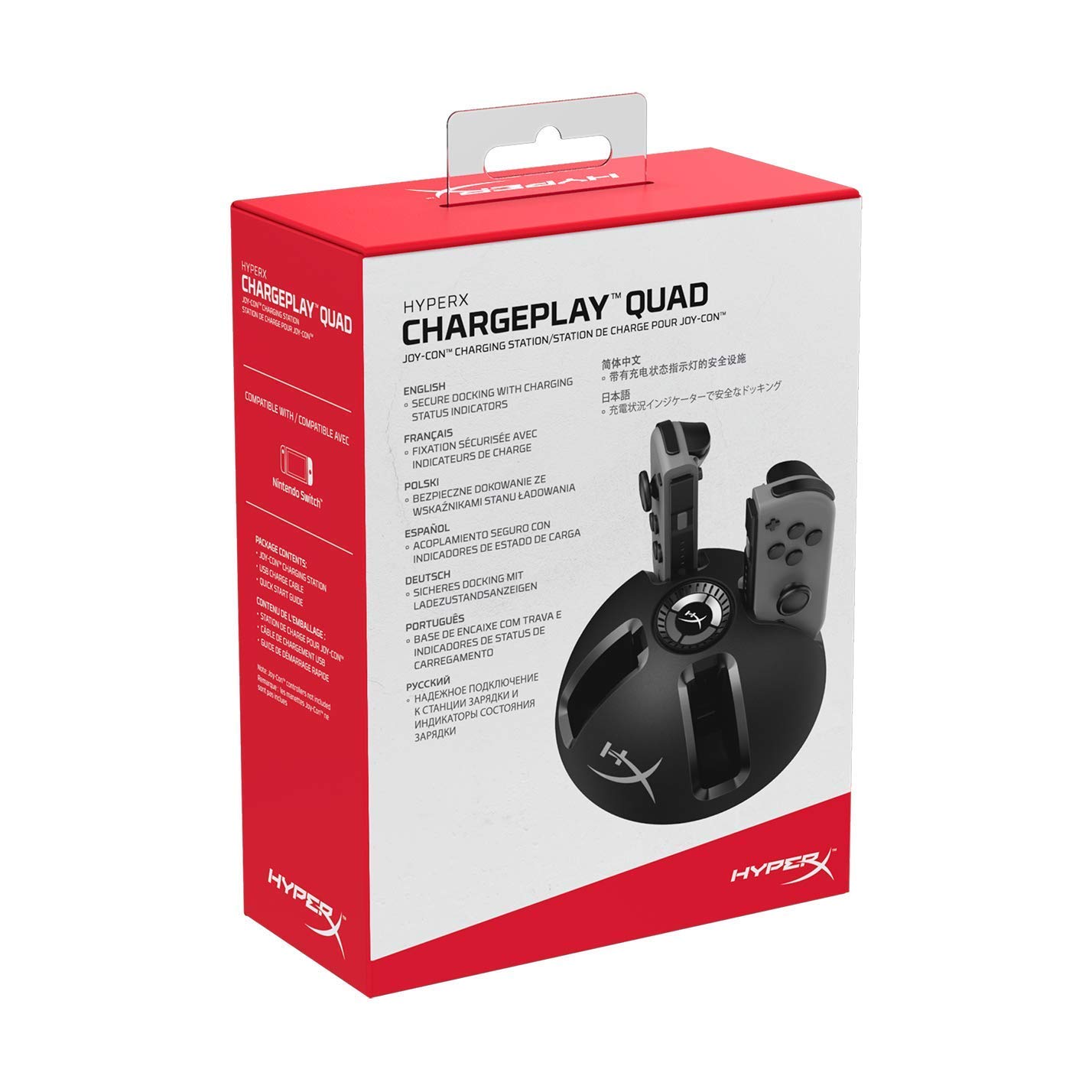hyperx-chargeplay-quad-station-de-charge-pour-4-manettes-joy-con-nintendo-switch image 8