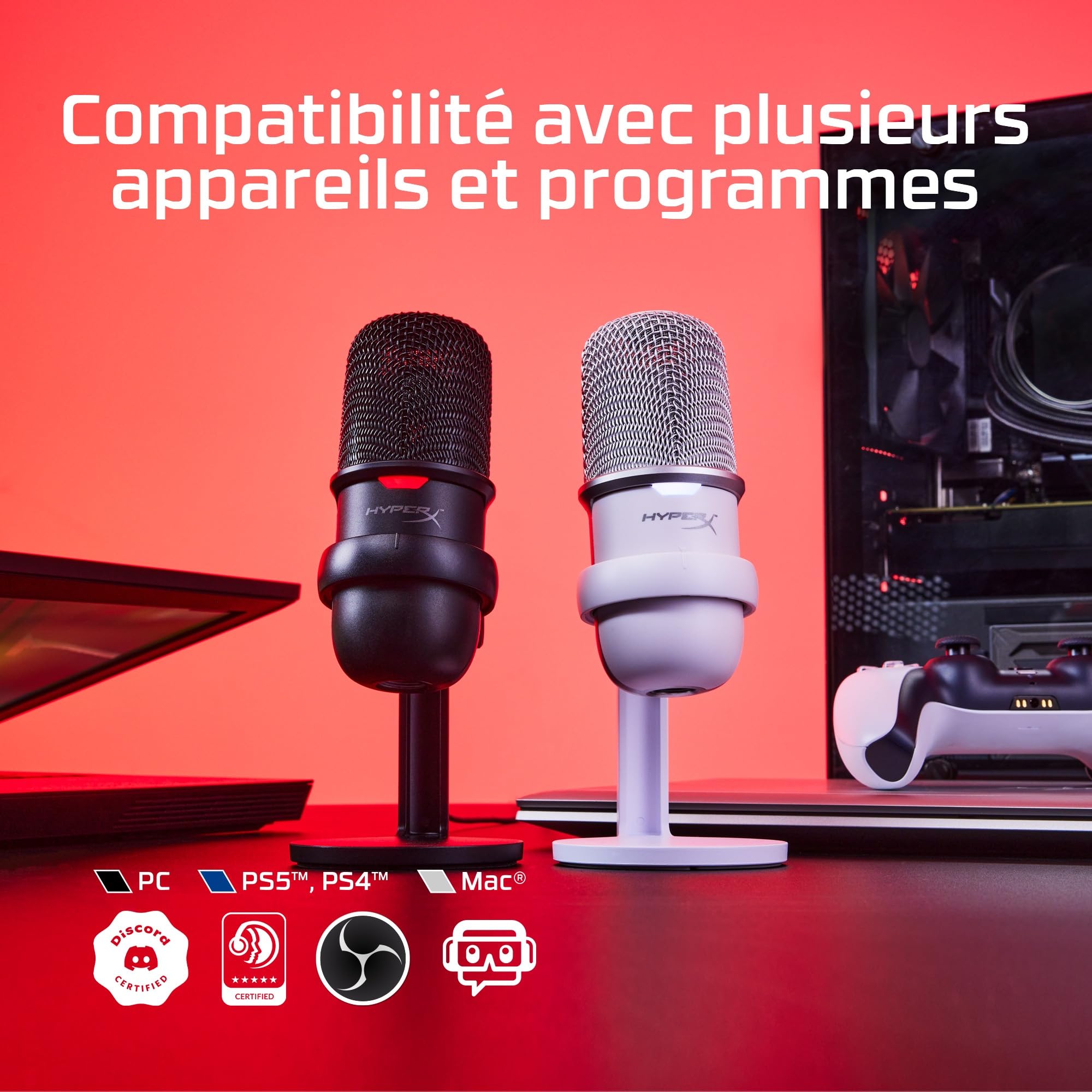 hyperx-solocast-microphone-usb-gaming-cardio-de-pc-ps4-mac-noir image 2