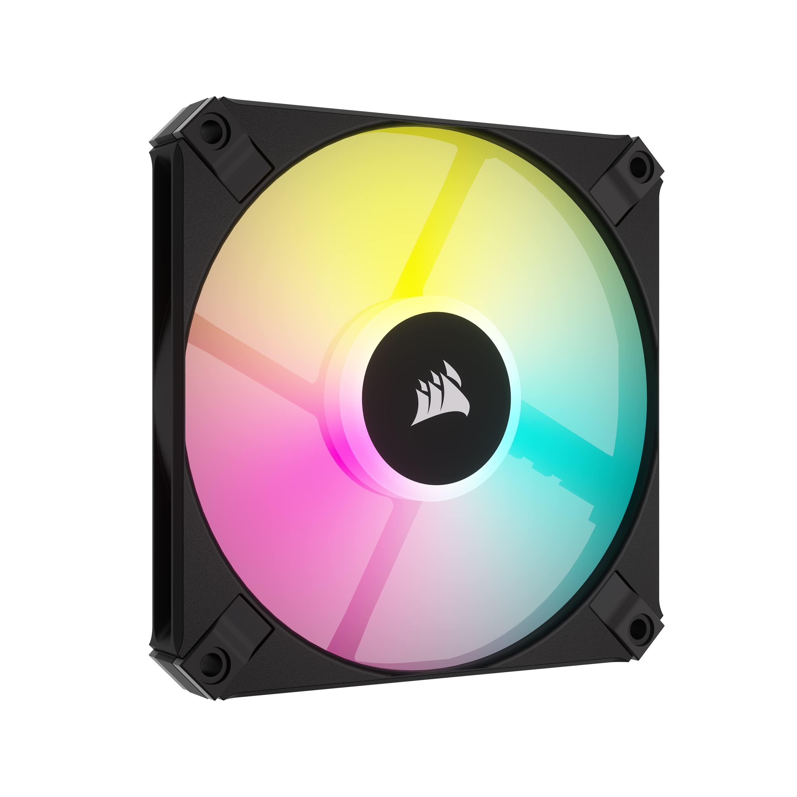 corsair-af120-rgb-slim-120mm-pwm-ventilateur-fin-noir image 1