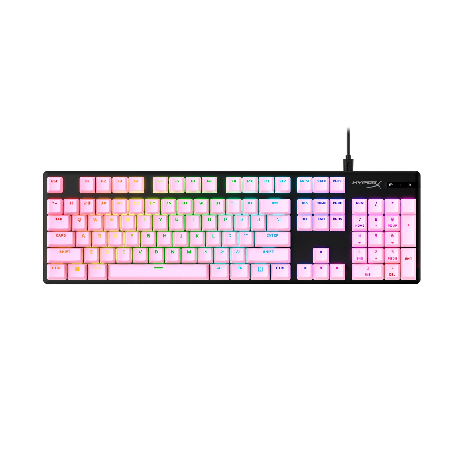 hyperx-full-key-set-keycaps-pbt-set-touches-double-shot-r-tro-clair-es image 2