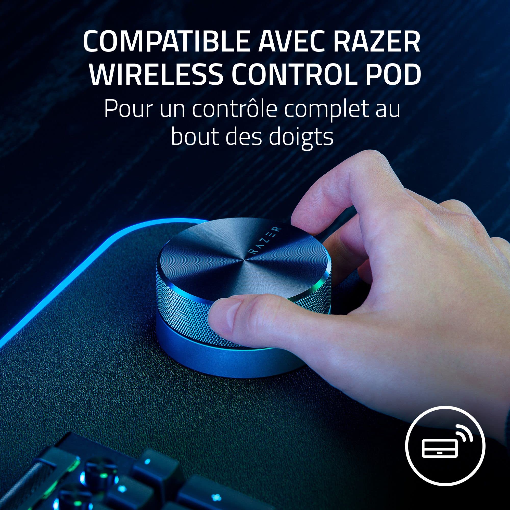 razer-nommo-v2-pro-enceintes-gaming-2-1-avec-caisson-de-basses-sans-fil-noir image 4