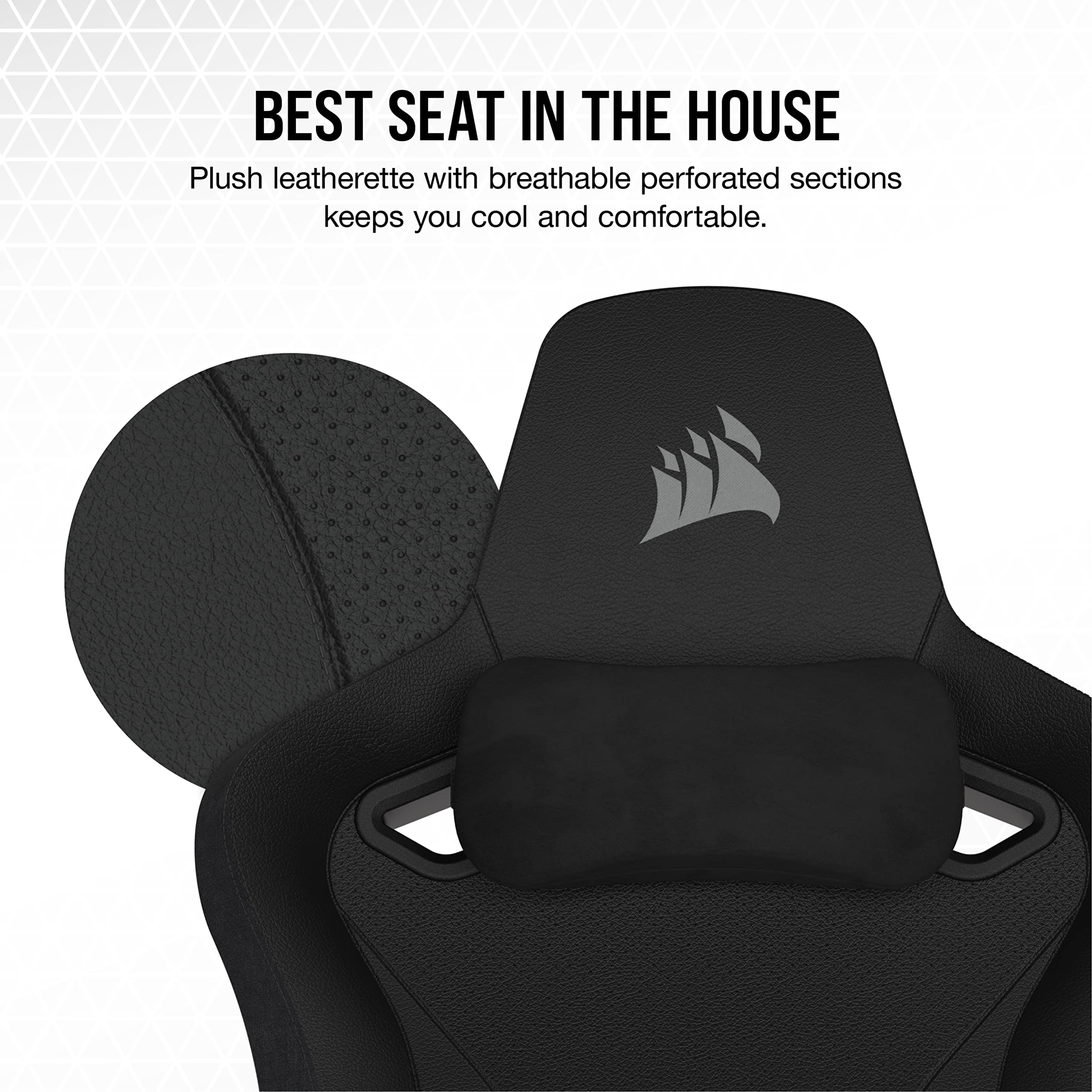 corsair-tc200-leatherette-fauteuil-gaming-similicuir-noir-noir-accoudoirs-4d image 4
