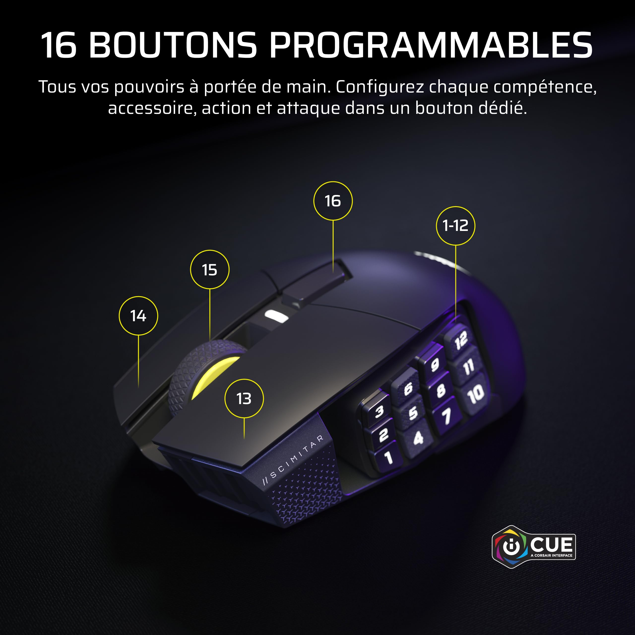 corsair-scimitar-elite-wireless-se-mmo-souris-gaming-gunmetal-33000-dpi image 3