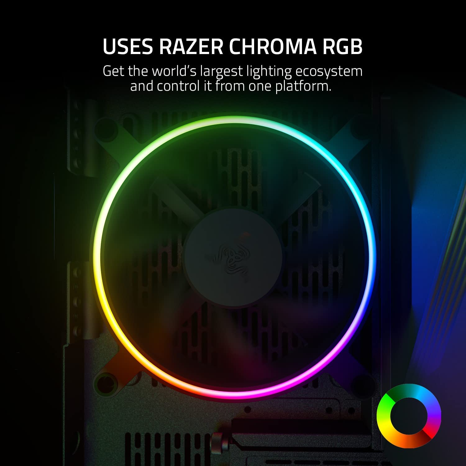 razer-kunai-chroma-140mm-ventilateur-pc-argb-hydraulique-pwm image 6