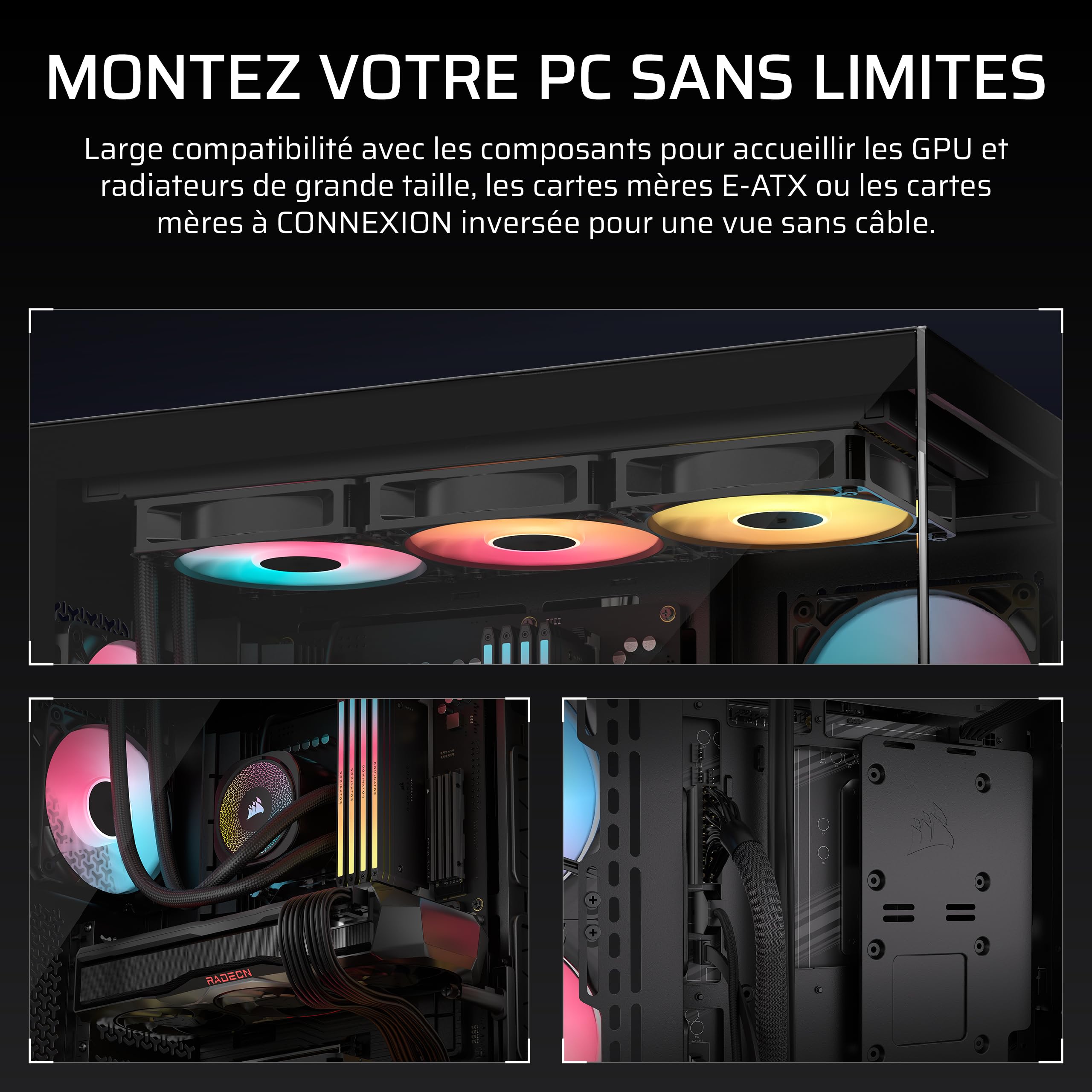 corsair-3500x-rs-r-argb-bo-tier-pc-moyen-tour-panoramique-noir image 4