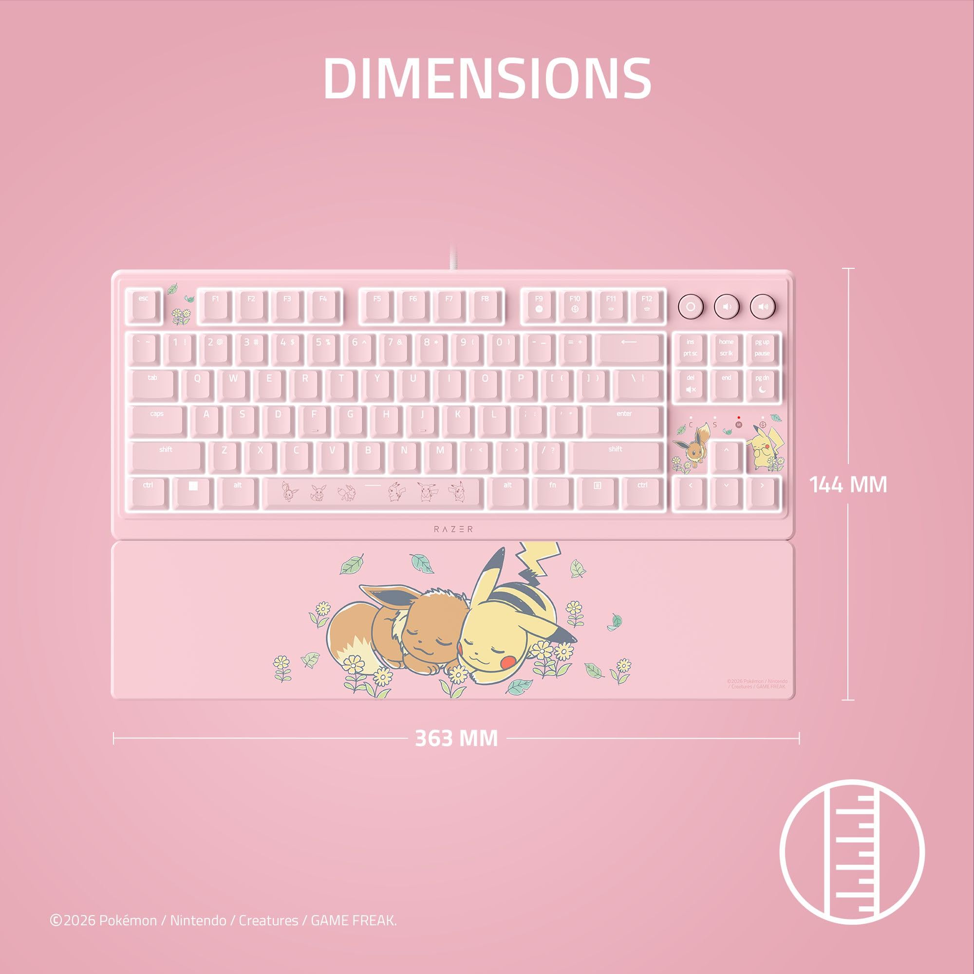 razer-ornata-v3-tenkeyless-pikachu-voli-dition-pok-mon-clavier-gaming-compact-m- image 8