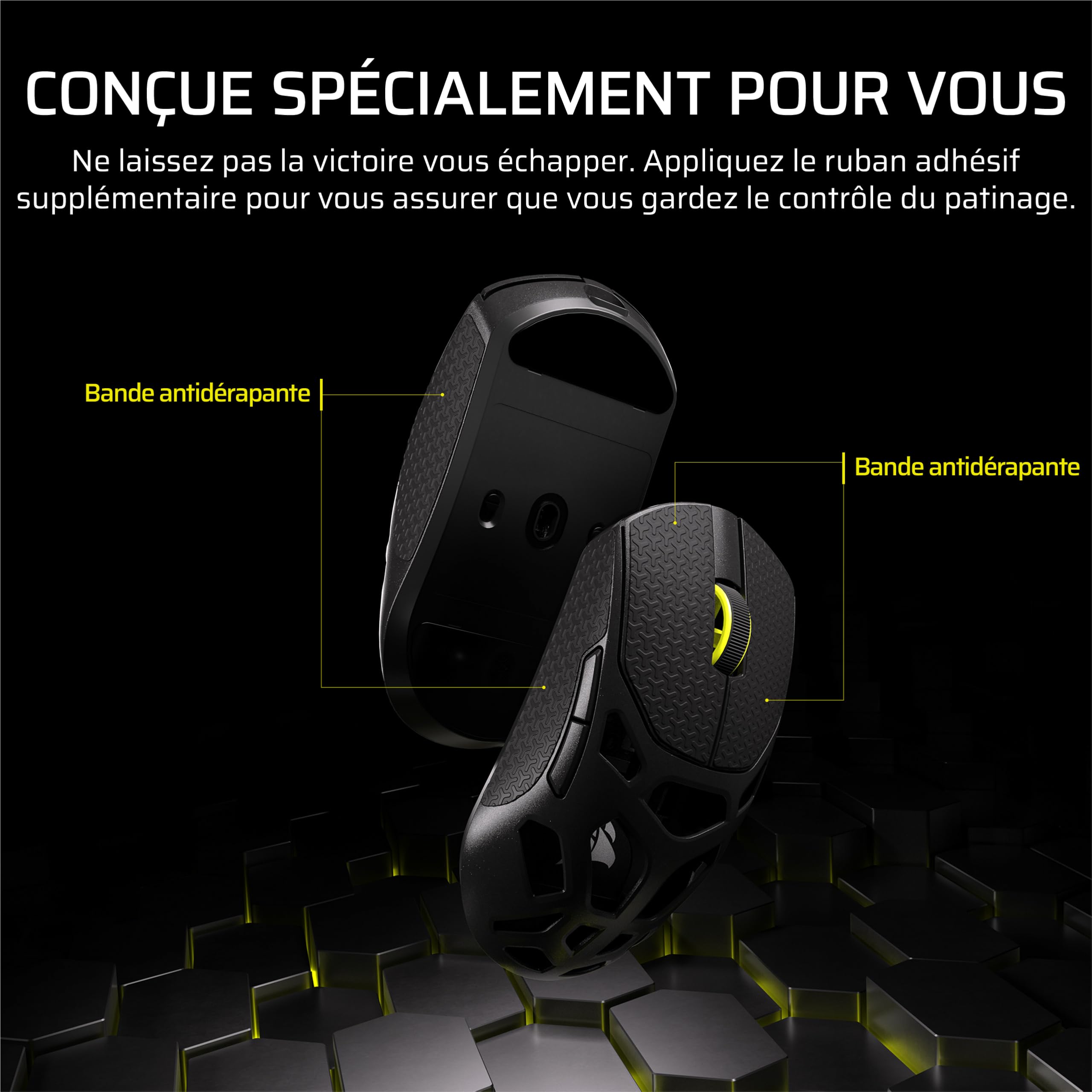 corsair-sabre-v2-pro-wireless-mg-souris-gaming-sans-fil-56-g-noir image 7