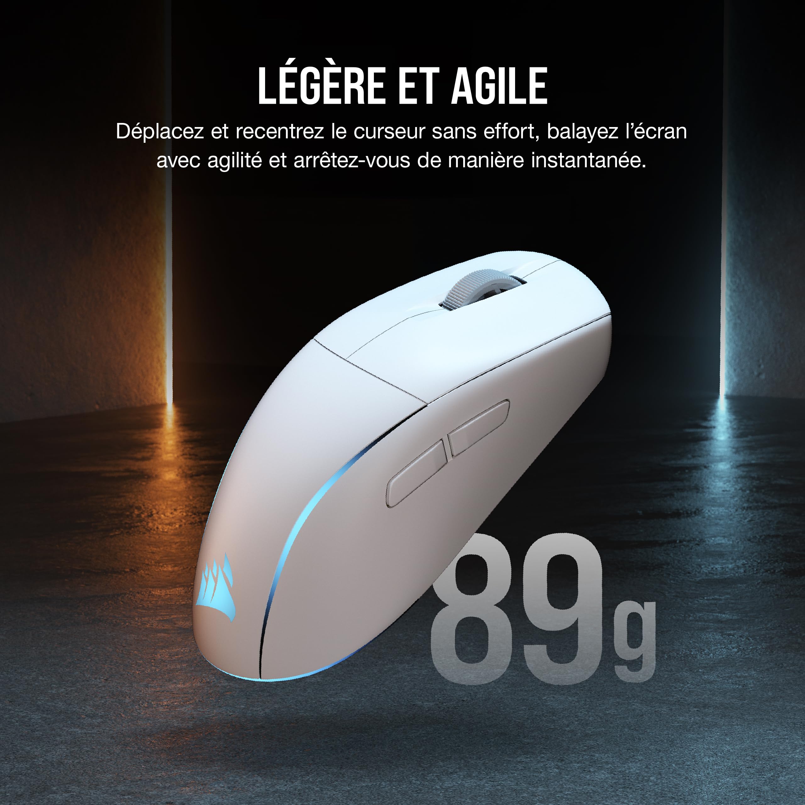 corsair-m75-wireless-rgb-souris-gaming-fps-blanc-26000-dpi-89g-ambidextre image 6