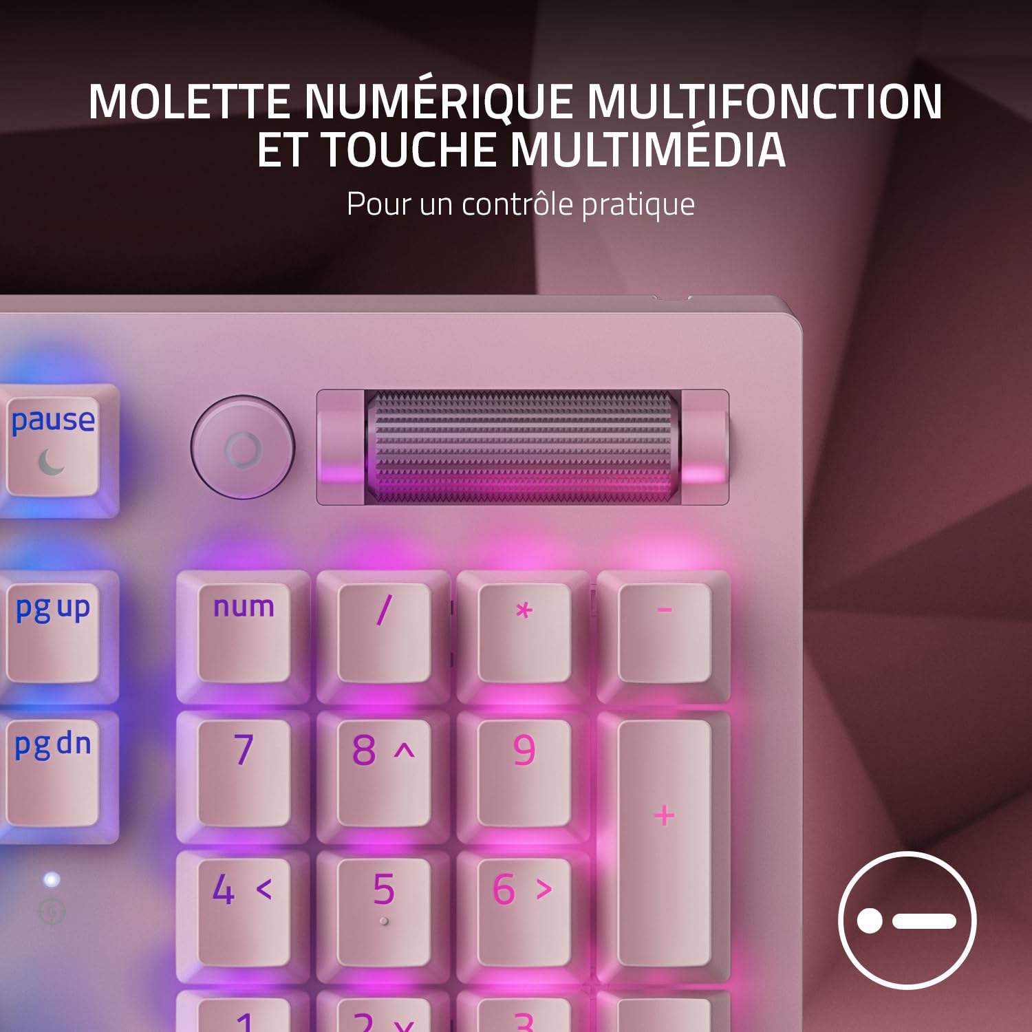 razer-blackwidow-v3-clavier-gamer-m-canique-switches-verts-rose-quartz-us image 5