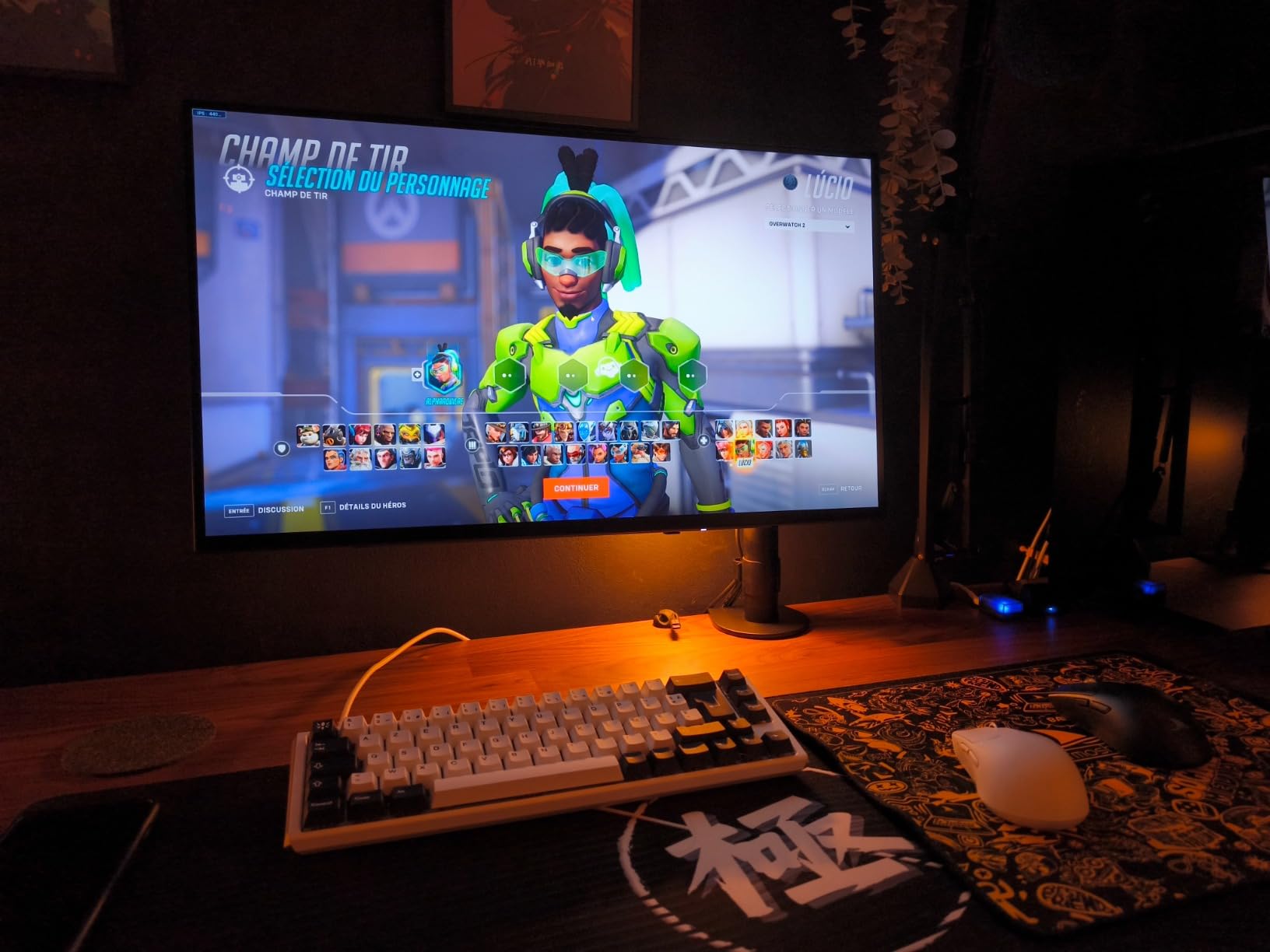 Top en jeu, entretien OLED