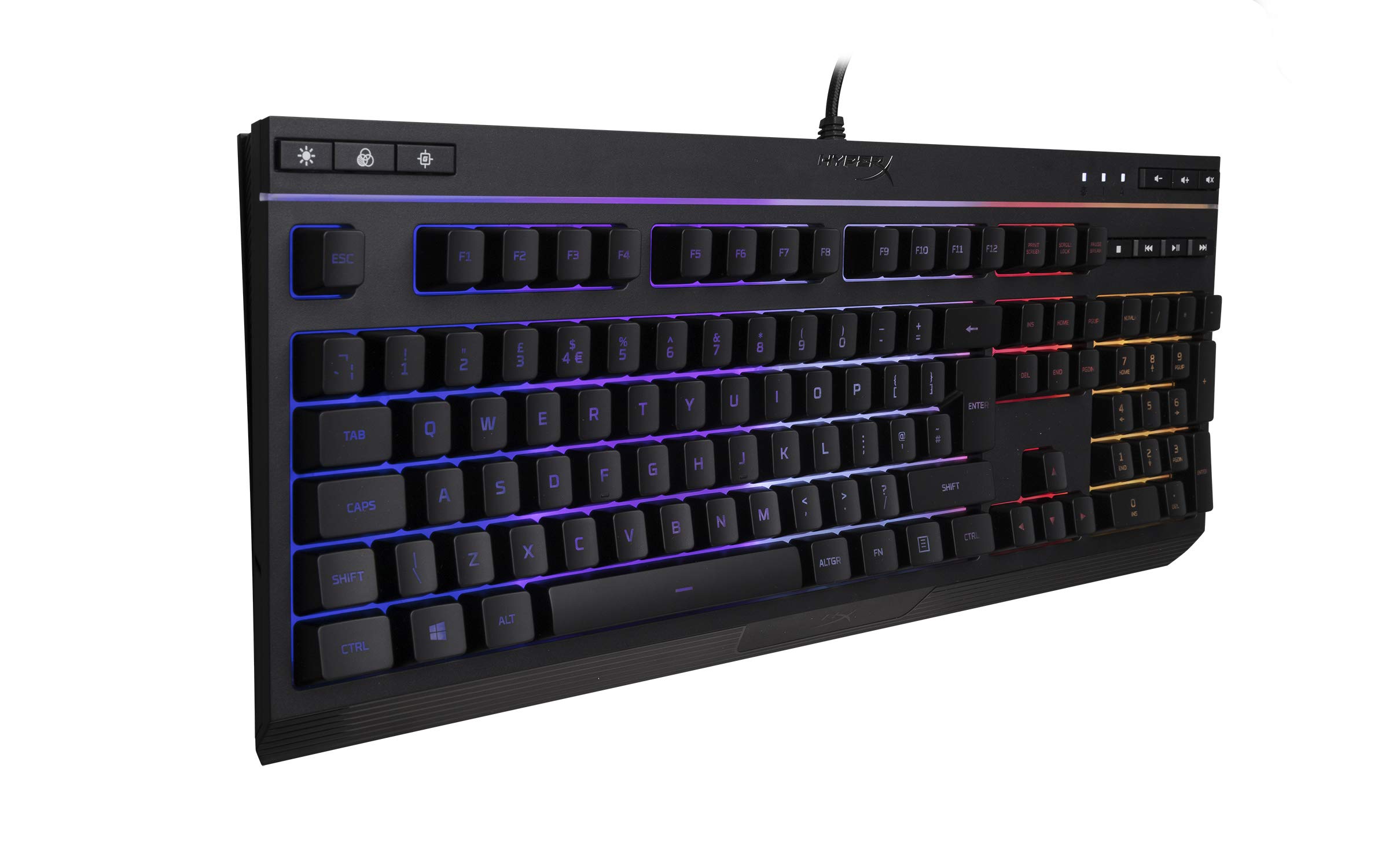 hyperx-alloy-core-rgb-clavier-gaming-membrane-qwerty-noir image 5