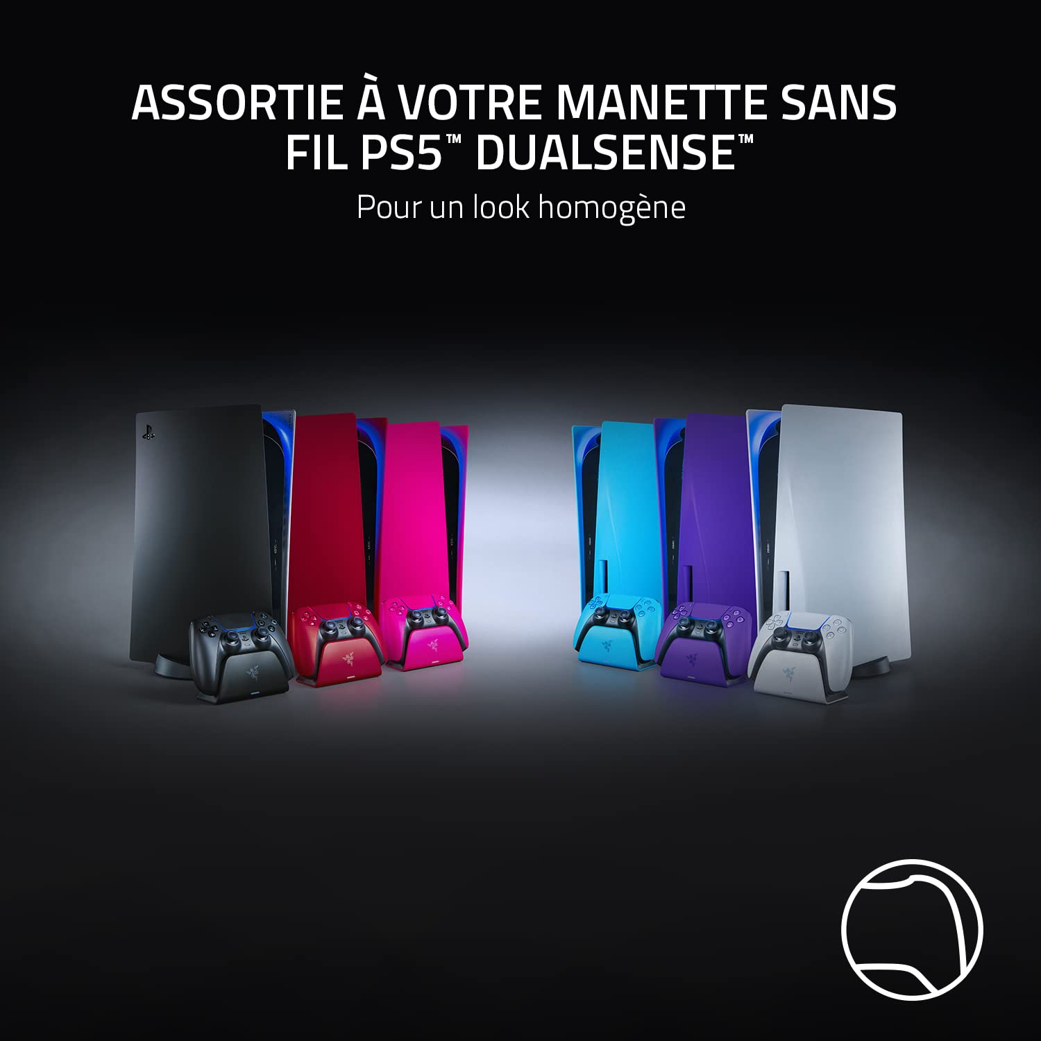 razer-quick-charging-stand-pour-manette-ps5-dualsense-rose image 4