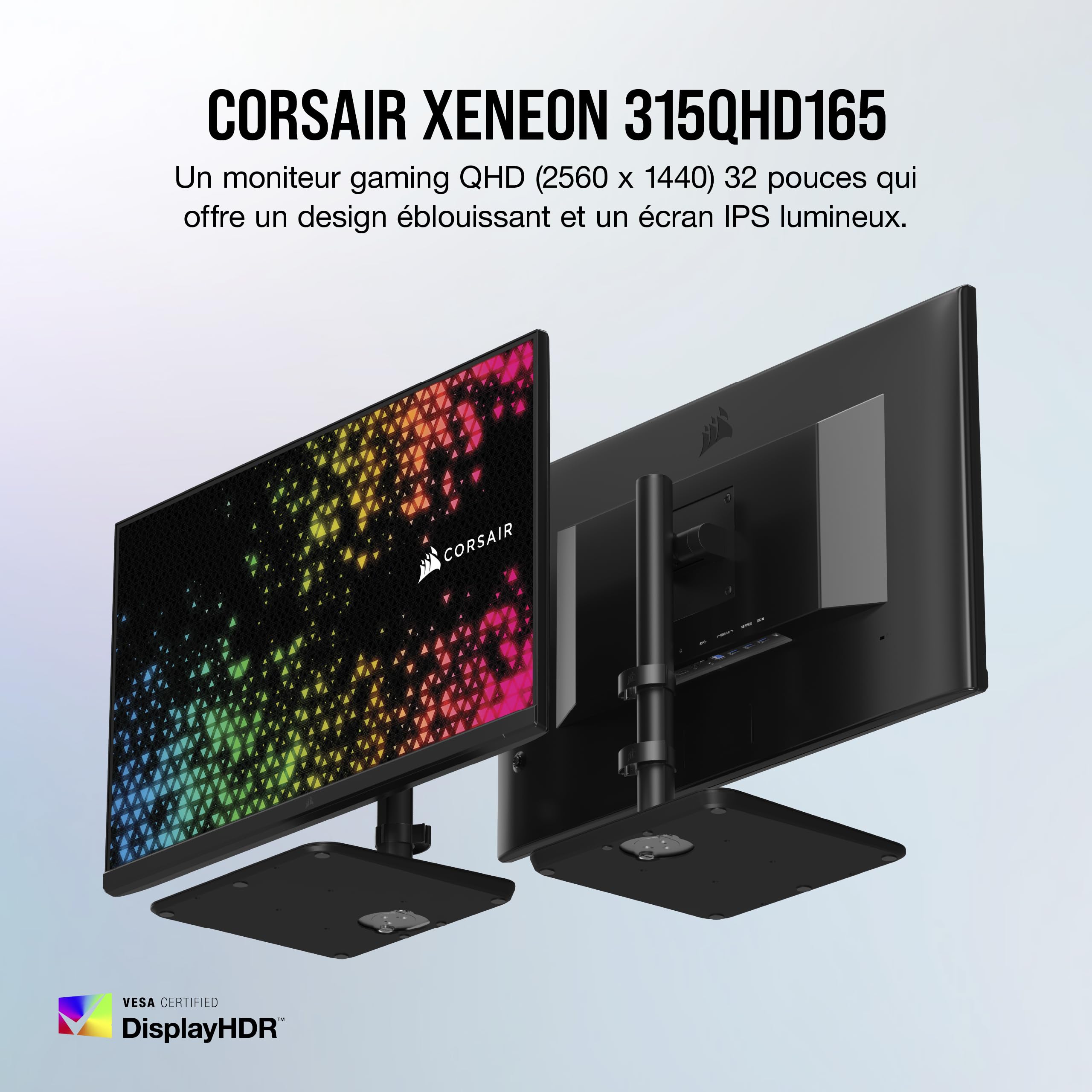 corsair-xeneon-315qhd165-moniteur-de-jeu-ips-31-5-pouces-2560-x-1440-qhd-165-hz- image 2