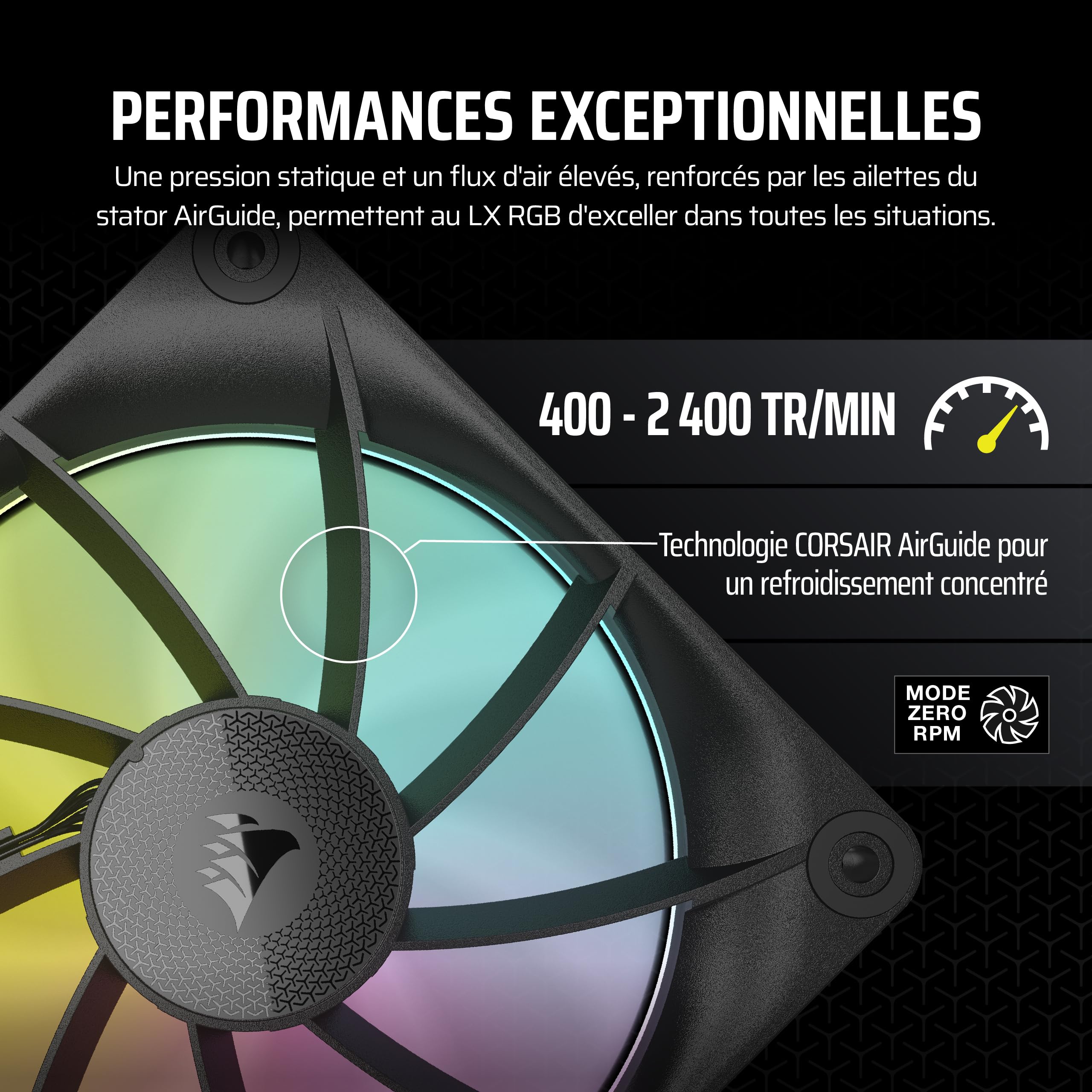 corsair-icue-link-lx120-rgb-120mm-pwm-noir-ventilateur-unit image 6