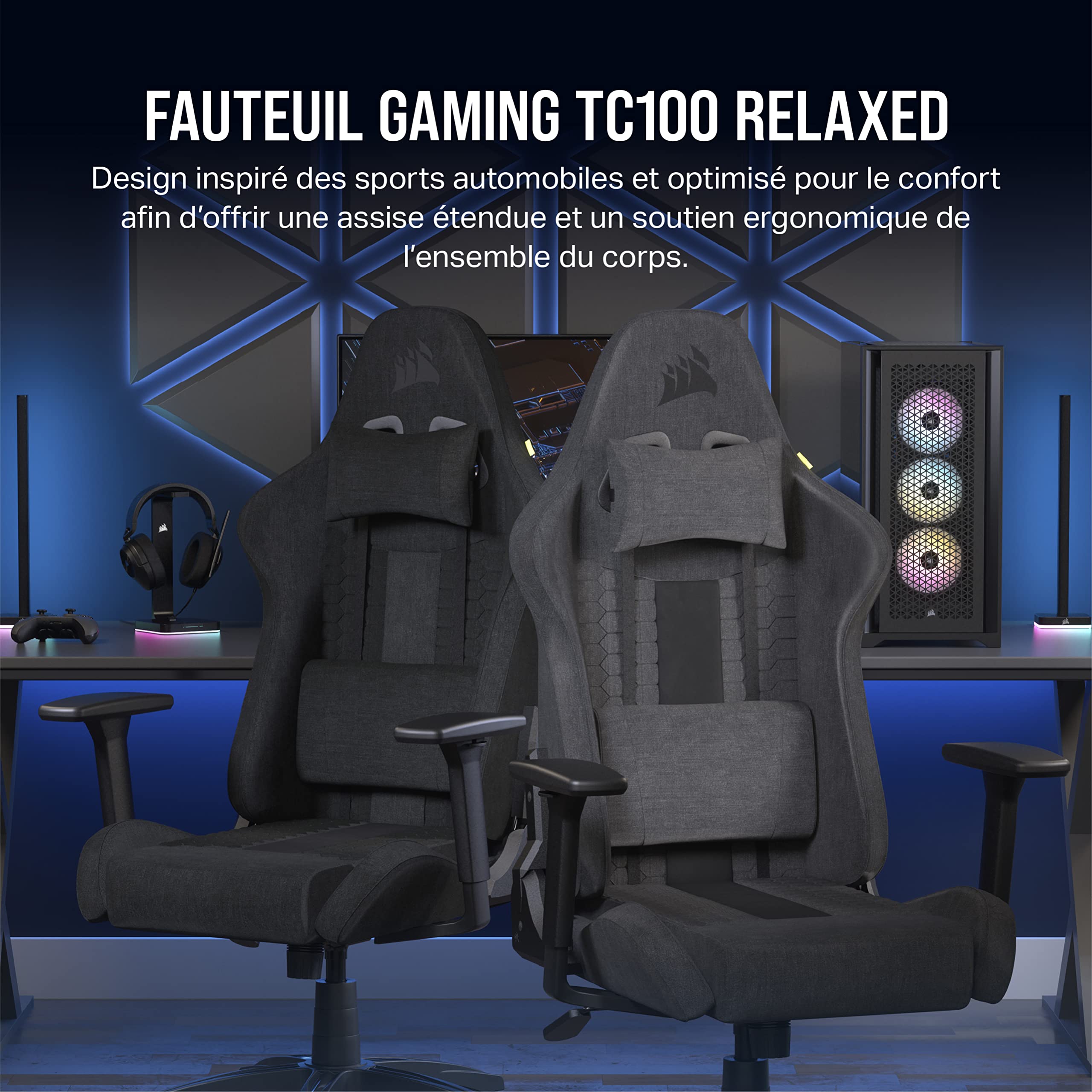 corsair-tc100-relaxed-fauteuil-gaming-noir-tissu image 4