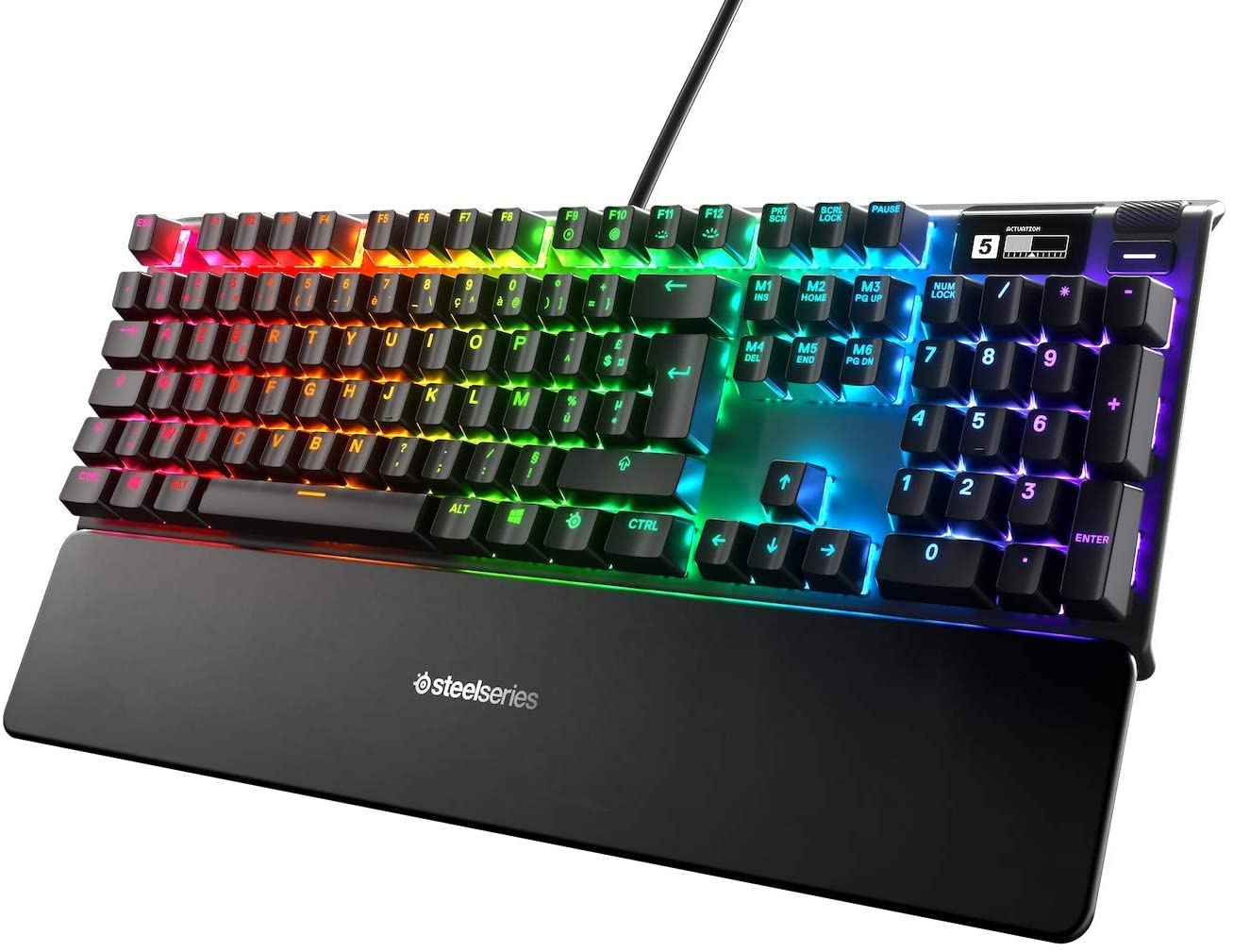 steelseries-apex-7-clavier-gaming-m-canique-azerty-switch-bleu-oled-noir image 1