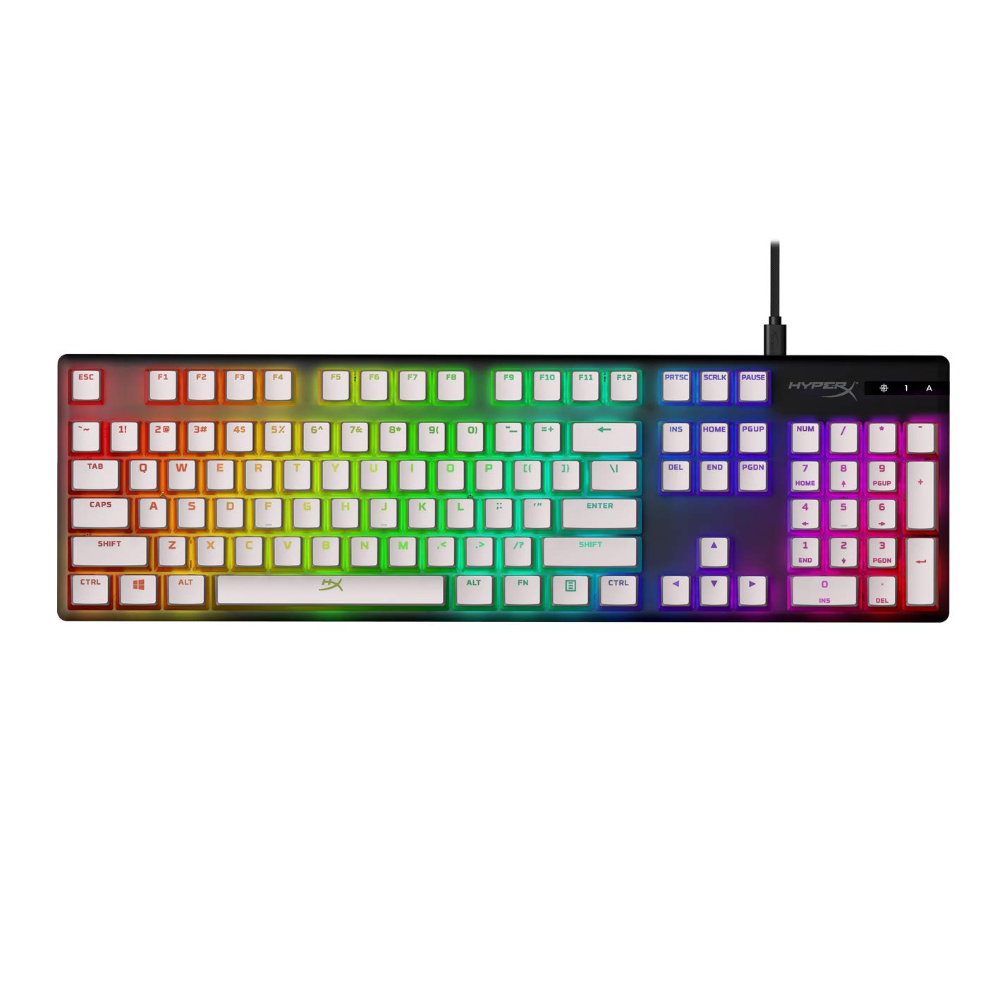 hyperx-pudding-jeu-complet-104-touches-pbt-blanc-us-r-tro-clair image 3