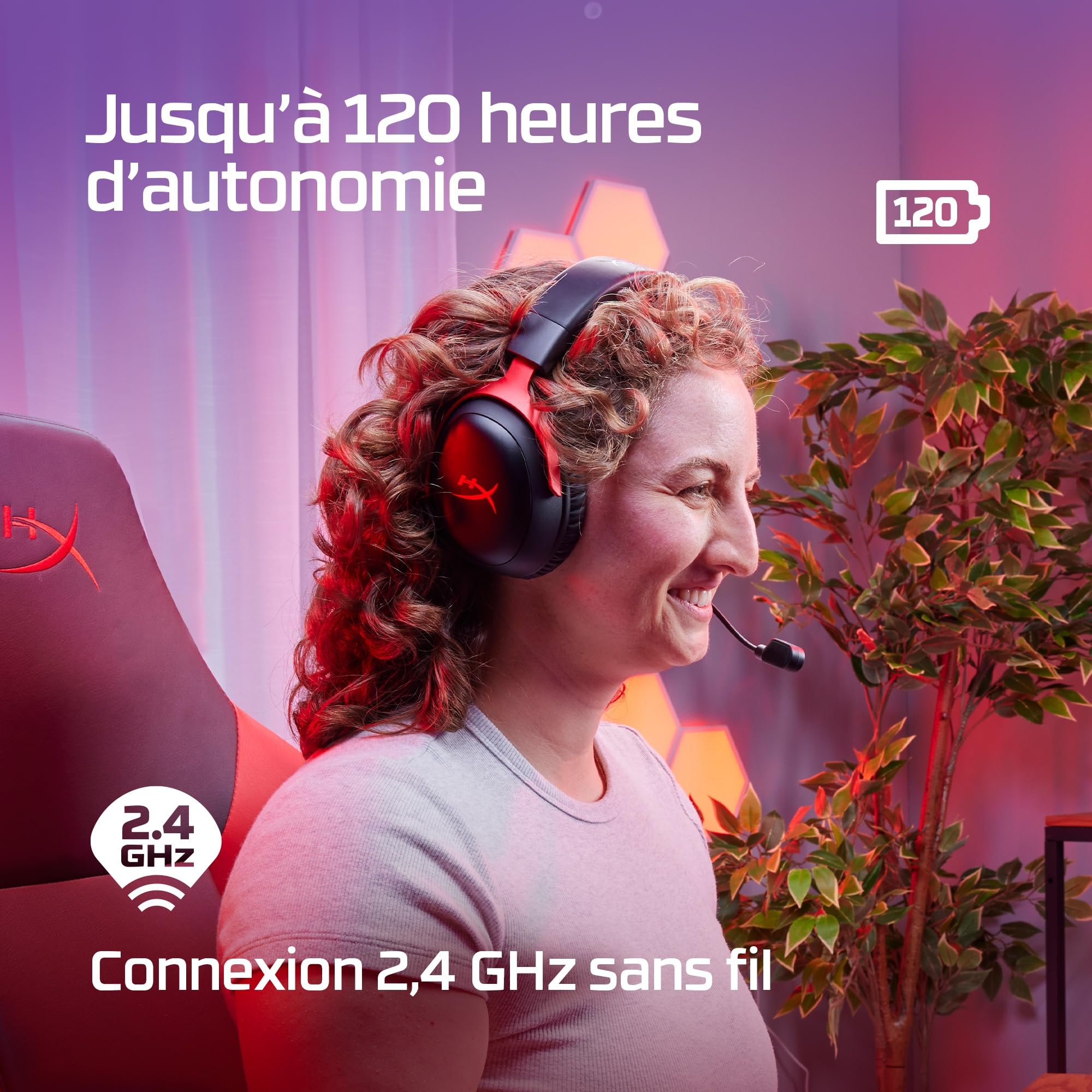 hyperx-cloud-iii-wireless-casque-gaming-sans-fil-2-4ghz-rouge-et-noir image 3