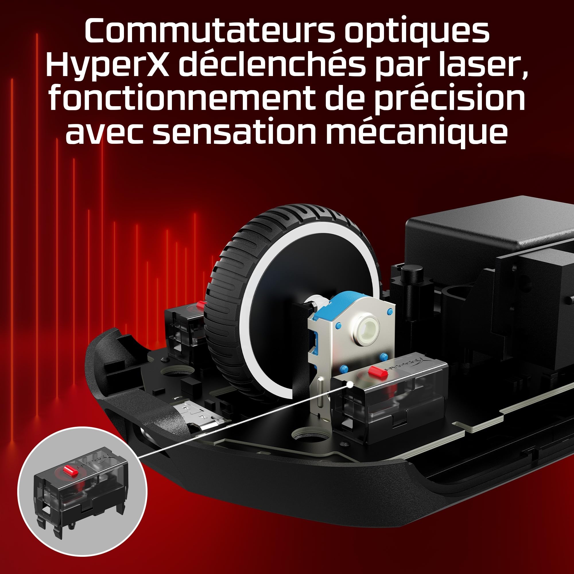 hyperx-pulsefire-haste-2-pro-wireless-souris-gaming-sans-fil-61g-26k-dpi-4000-hz image 7