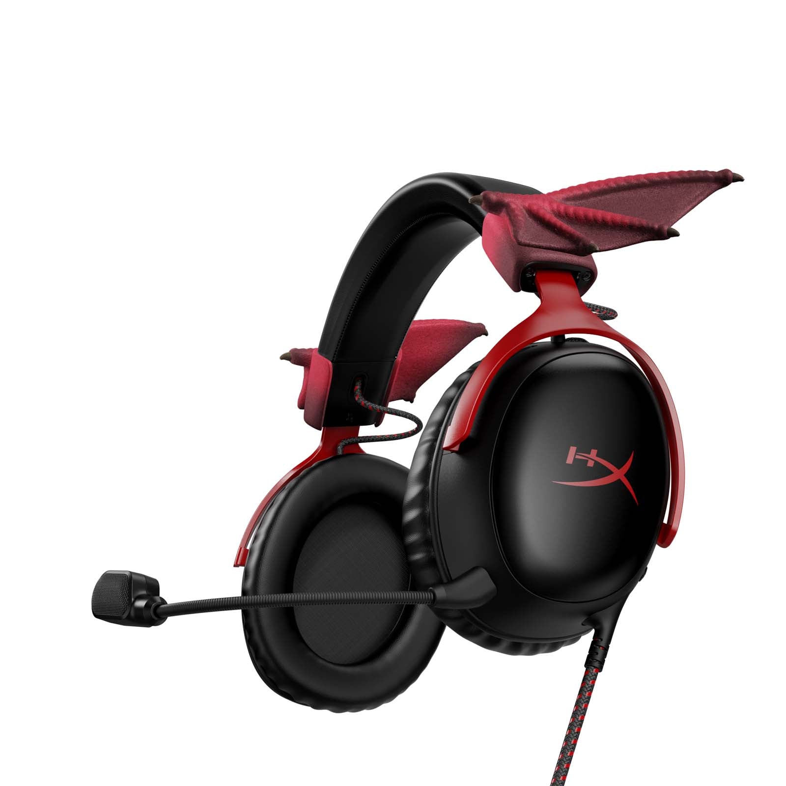 hyperx-hx3d-dragon-wings-rouge-accessoire-casque-gaming-headset-topper image 7