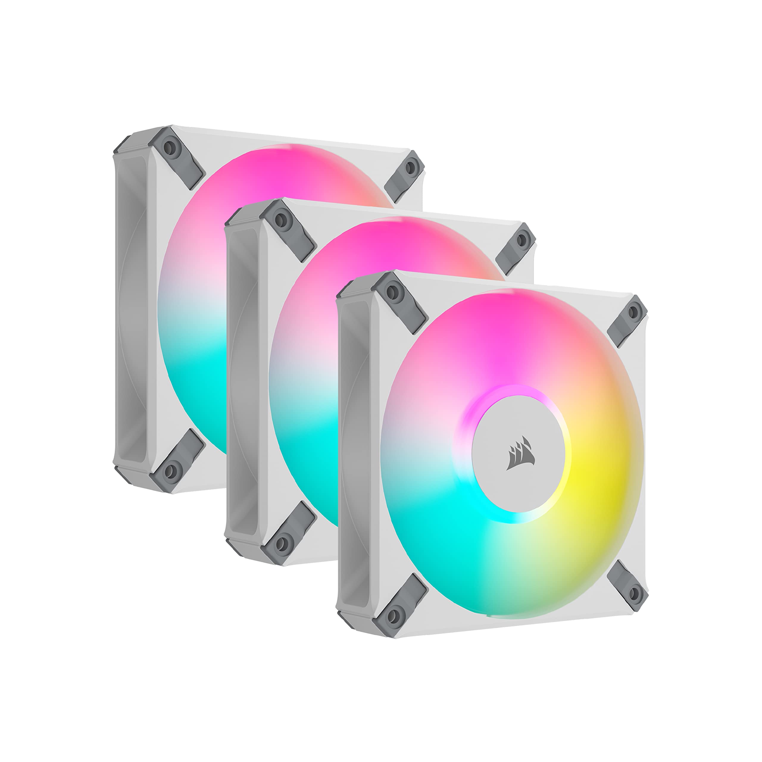 corsair-icue-af120-rgb-elite-kit-3-ventilateurs-boitier-120-mm-pwm-lighting-node image 1