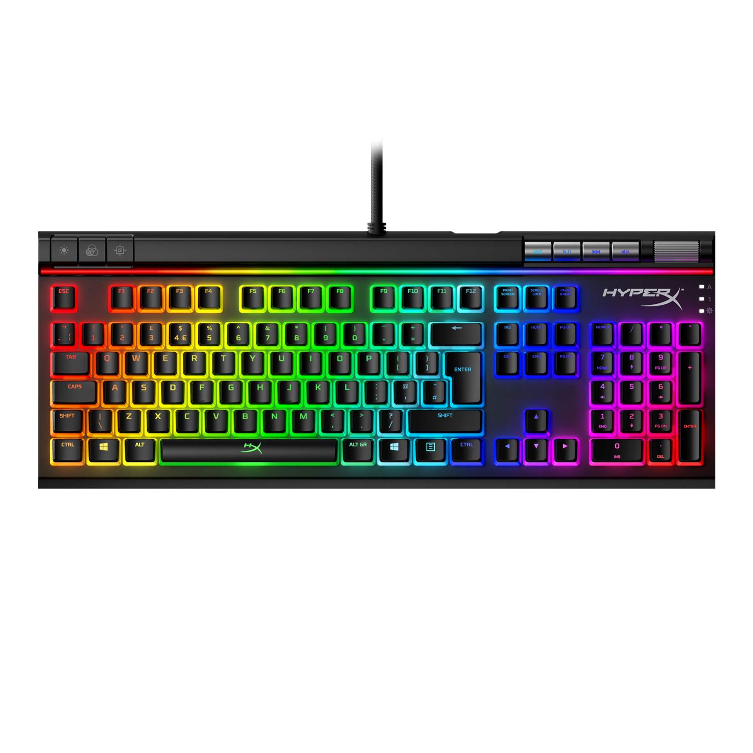 hyperx-pudding-keycaps-jeu-complet-abs-layout-britannique-noir image 3