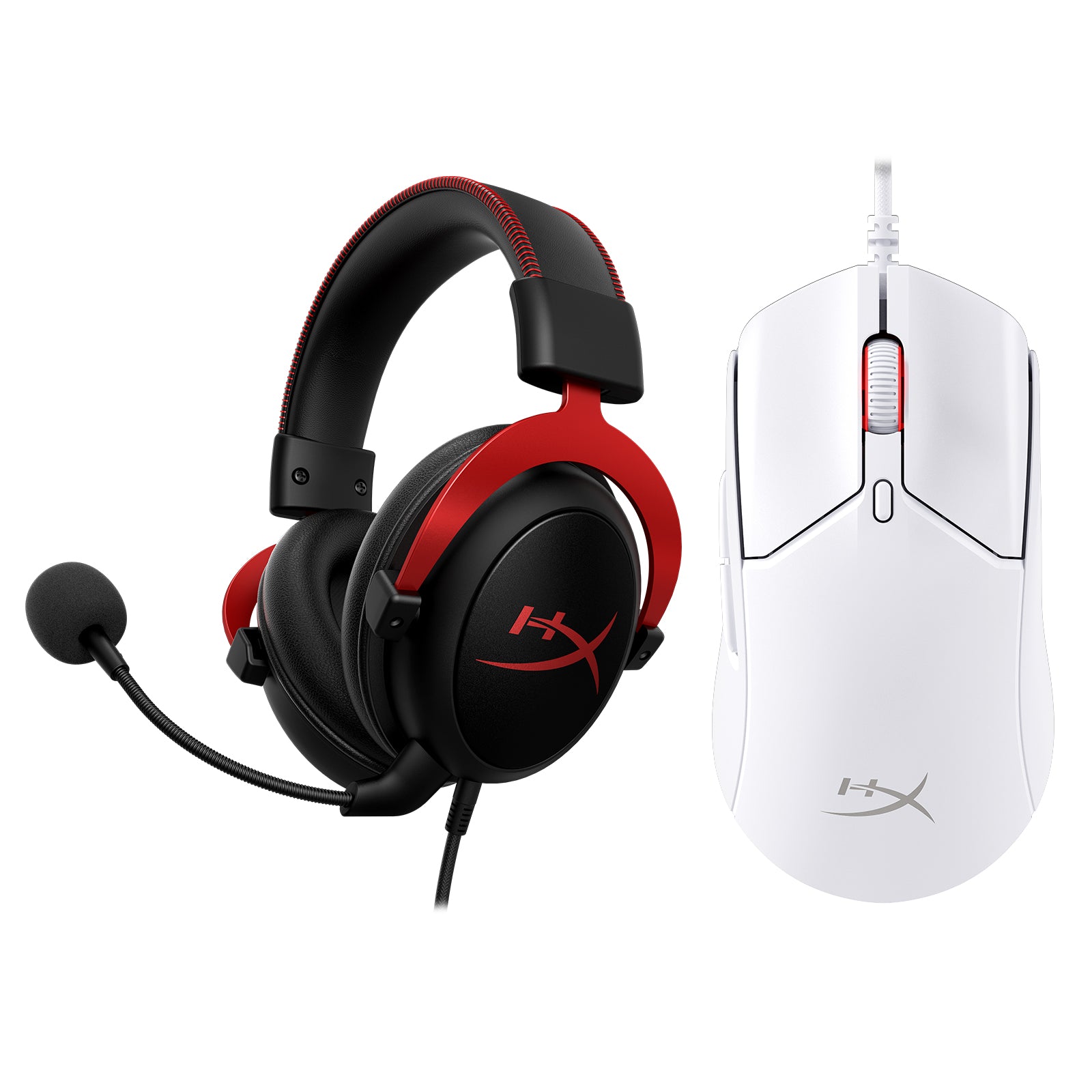 hyperx-bundle-cloud-ii-filaire-pulsefire-haste-2-filaire image 2