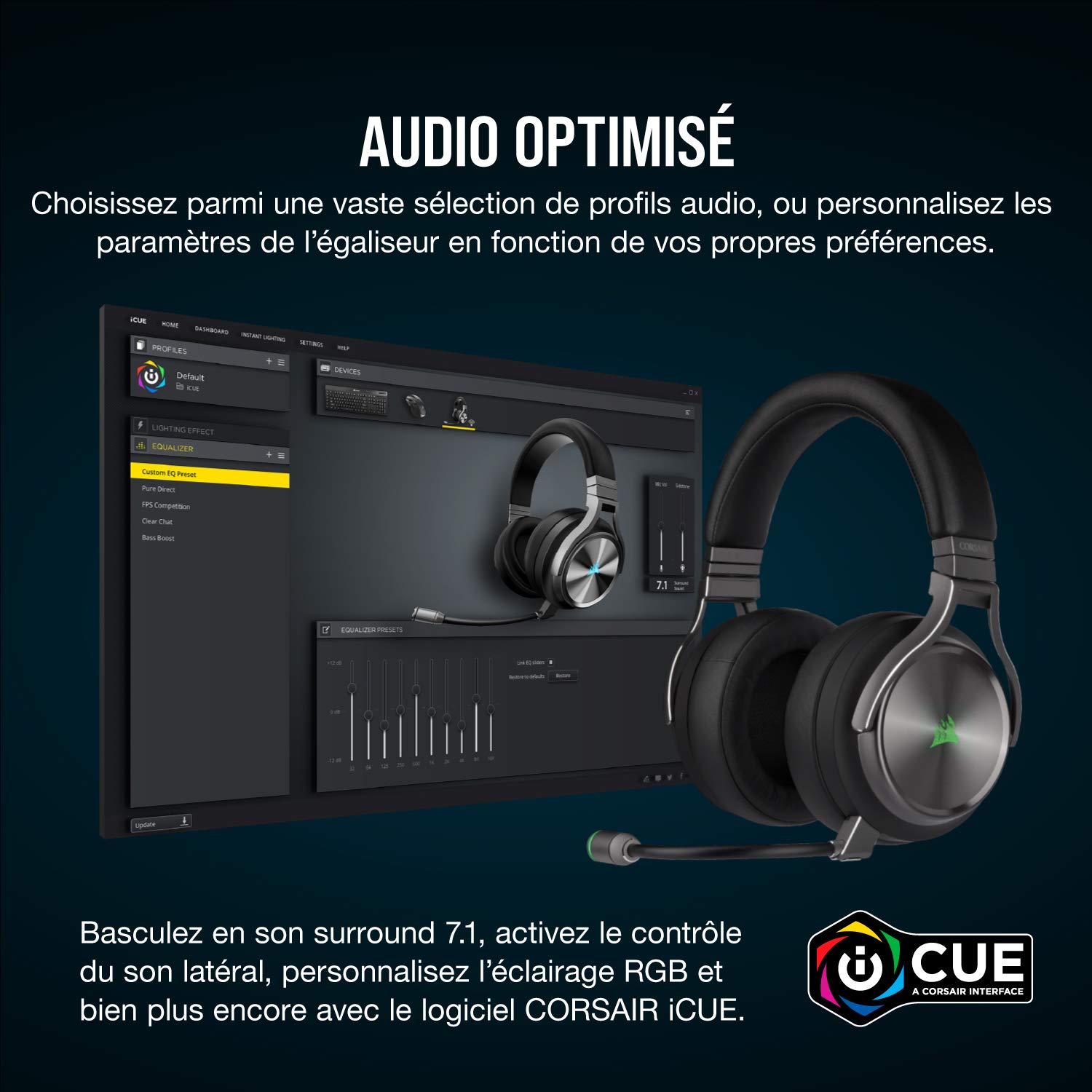 corsair-virtuoso-rgb-wireless-se-casque-gaming-haute-fid-lit-gris-acier image 8