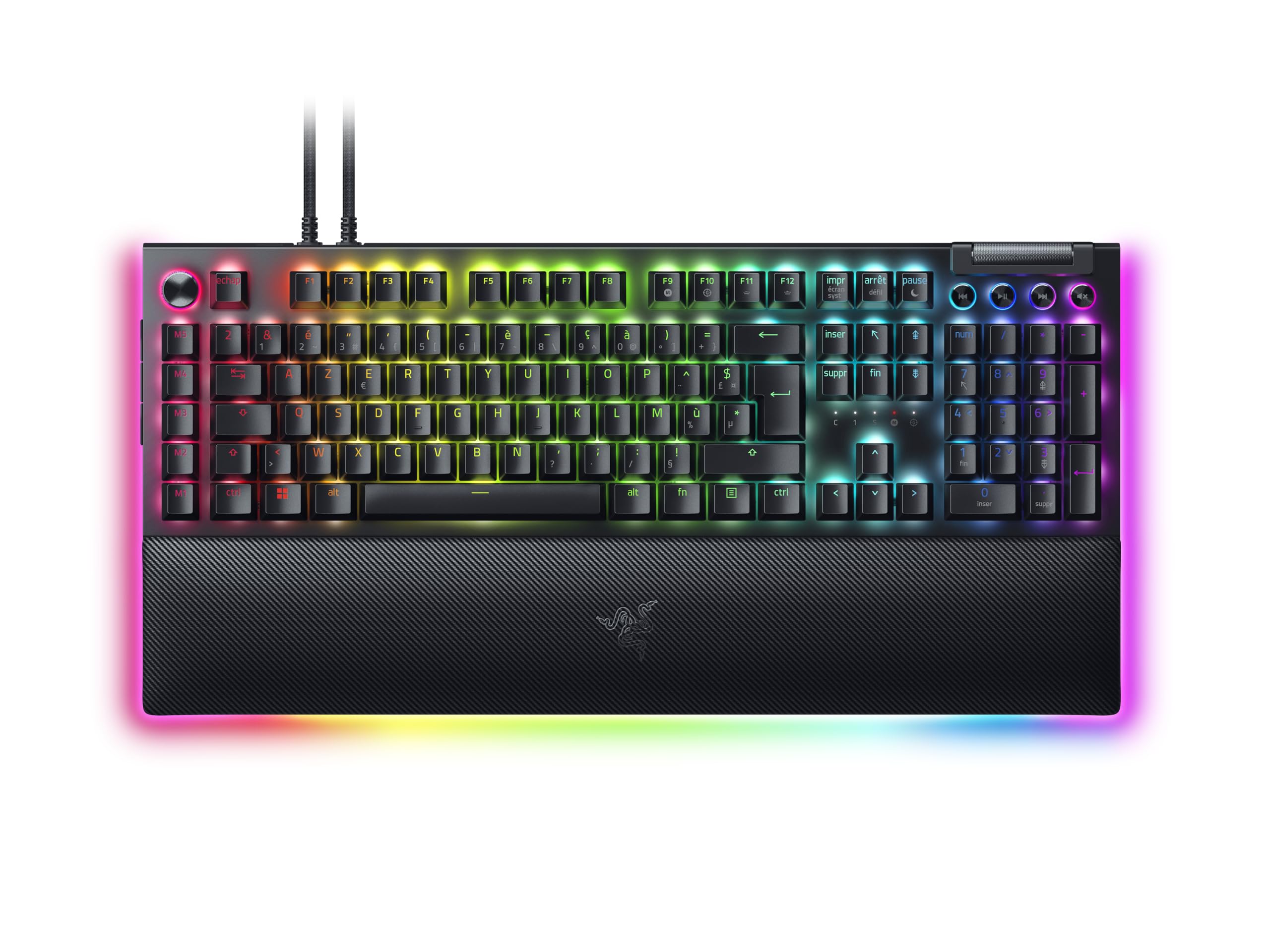razer-blackwidow-v4-pro-switches-jaunes-clavier-m-canique-azerty-fr-noir image 1
