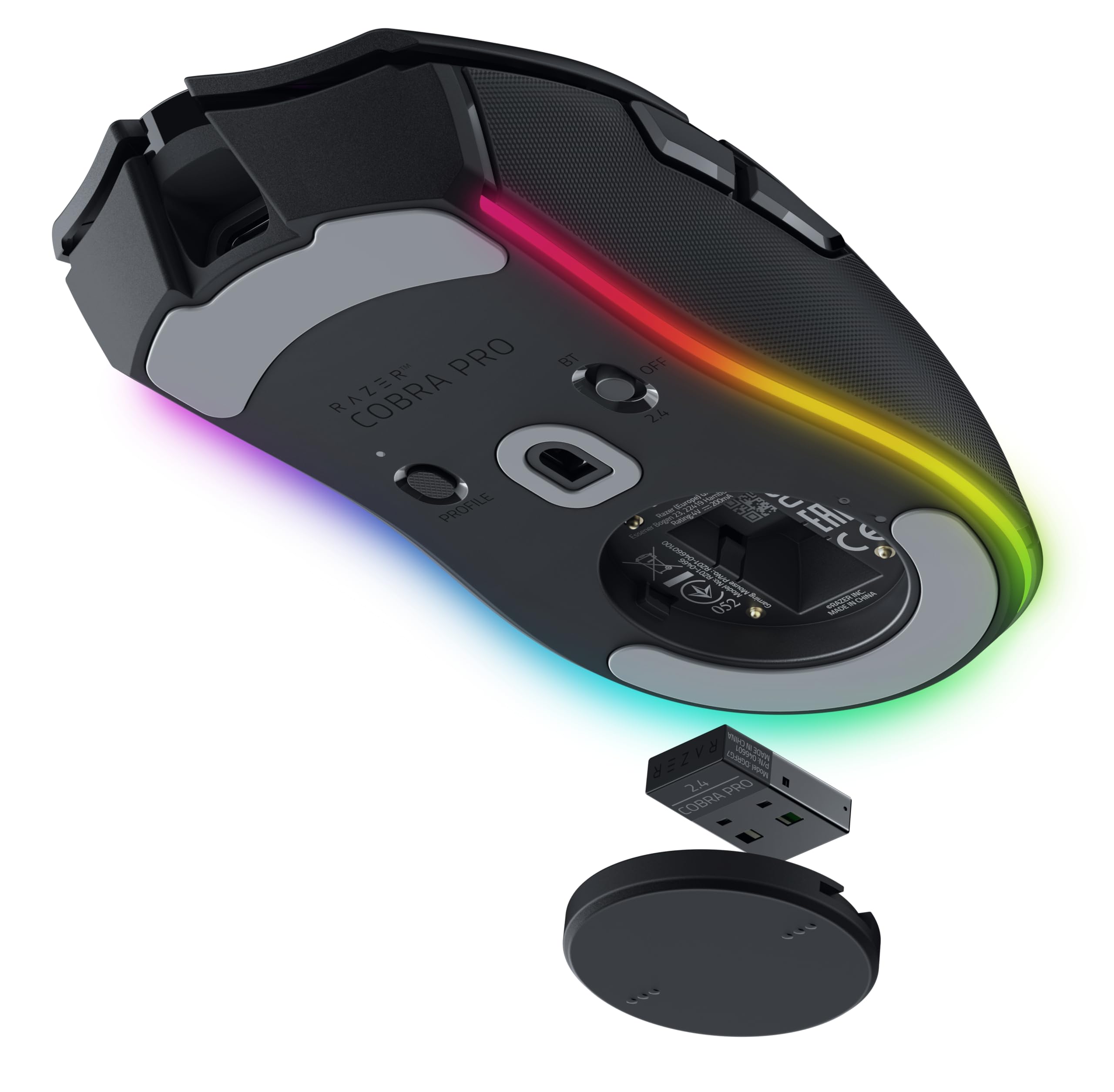 razer-cobra-pro-souris-gaming-sans-fil-chroma-rgb-noir image 2