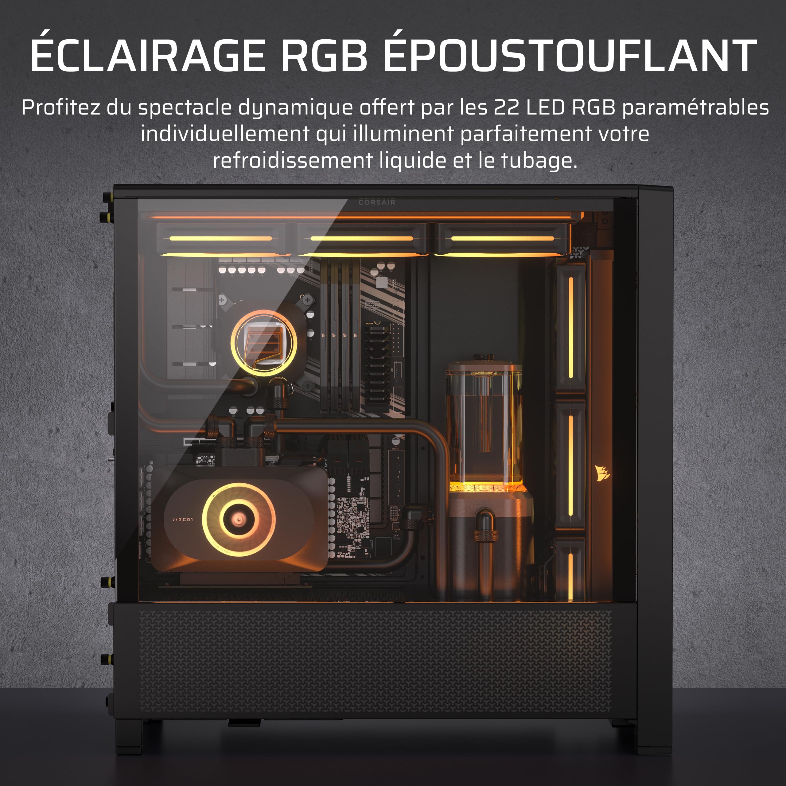 corsair-icue-link-xd6-rgb-elite-pompe-r-servoir-440ml-gris-furtif image 4