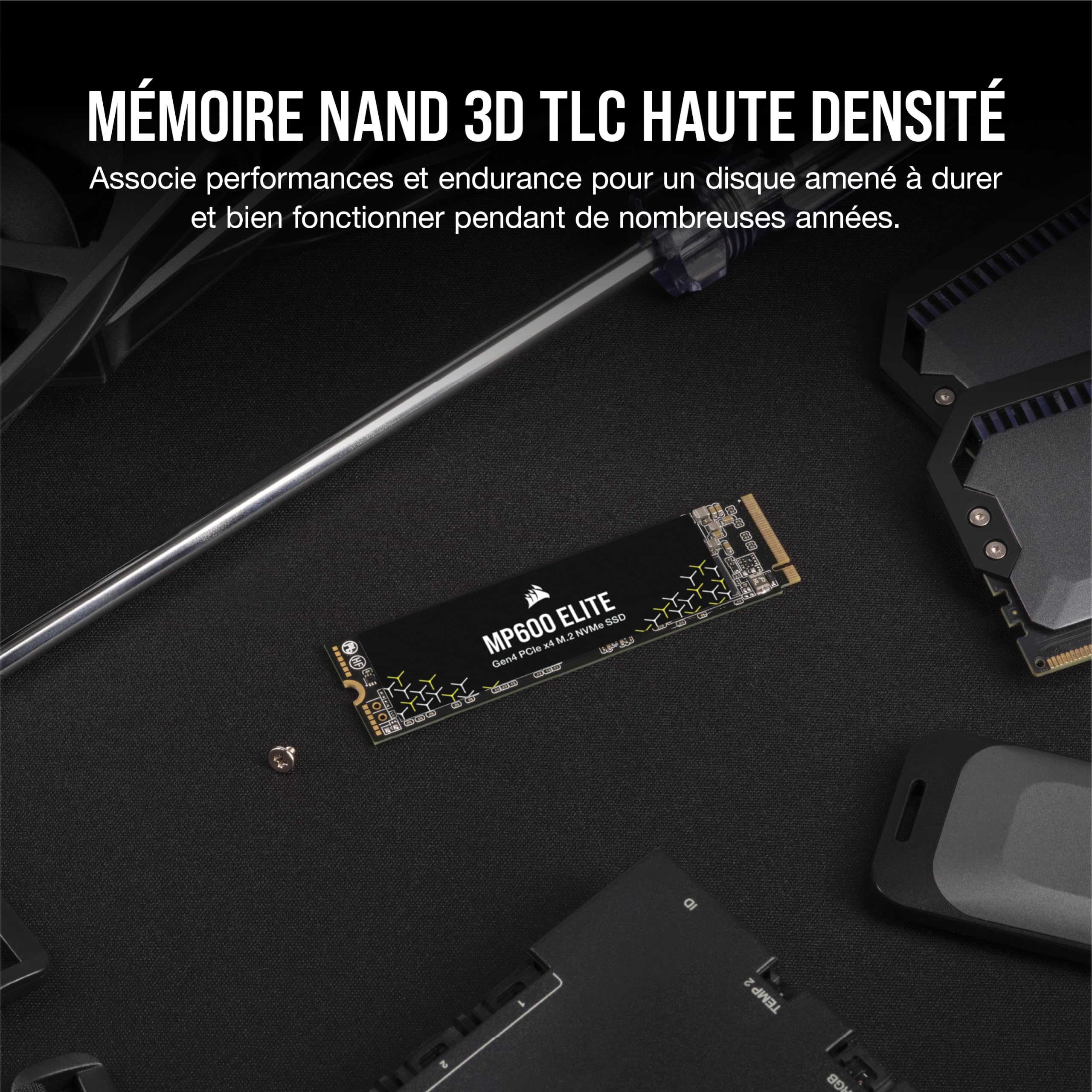 corsair-mp600-elite-2-to-ssd-m-2-2280-pcie-gen4-x4-nvme-noir image 5