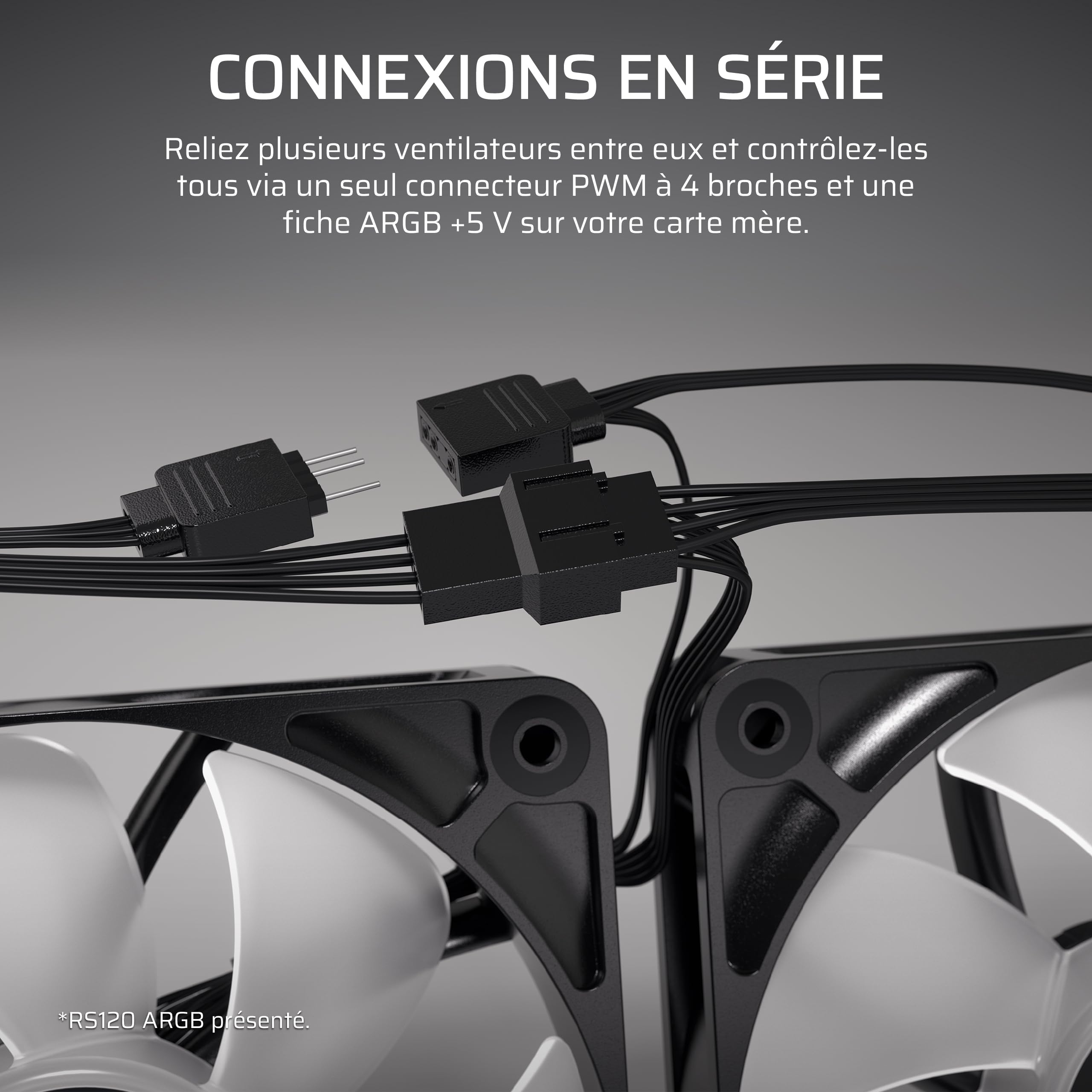 corsair-rs120-r-argb-pack-triple-ventilateurs-120mm-pwm-rotor-invers-noir image 5