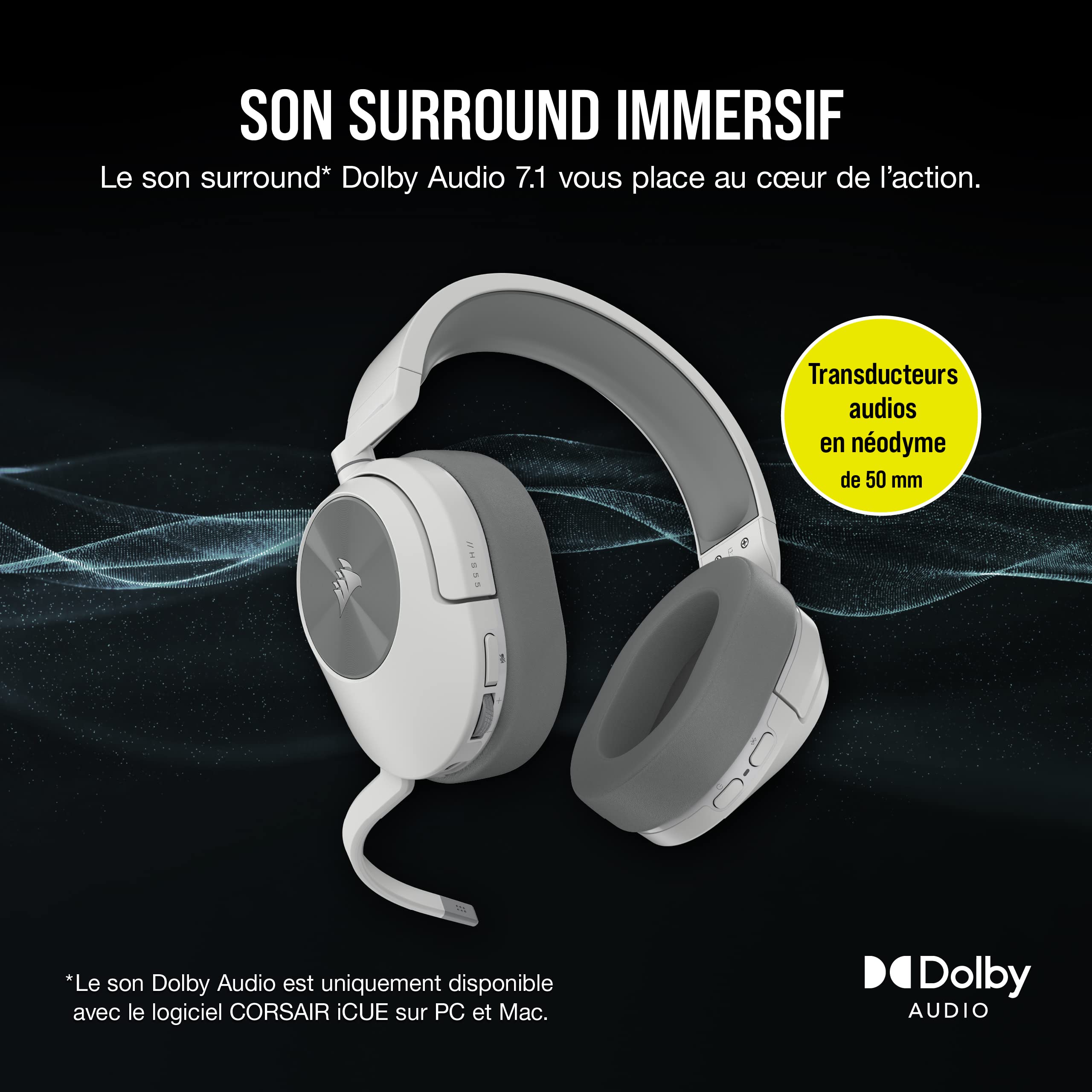 corsair-hs55-wireless-blanc-casque-gaming-7-1-sans-fil image 3