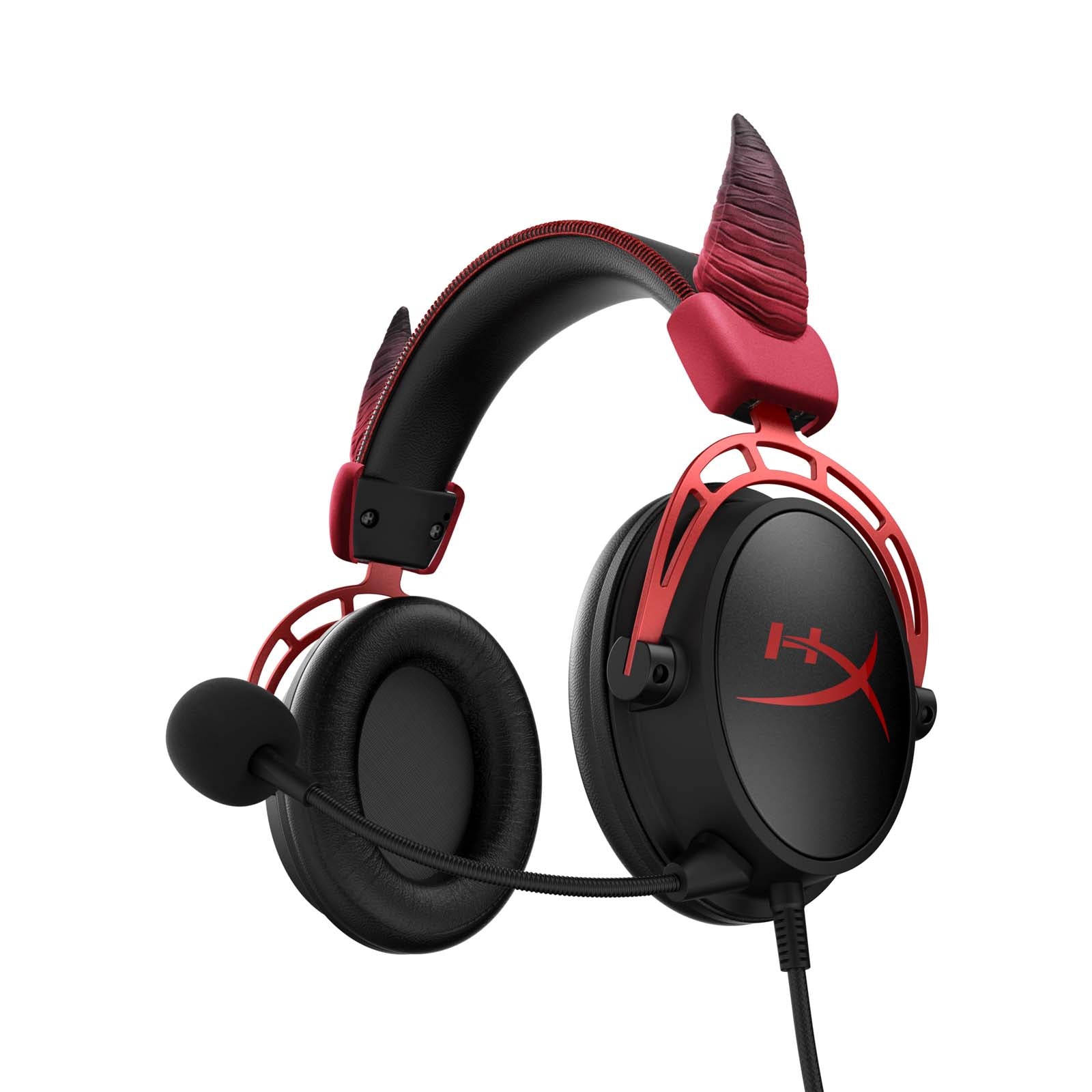 hyperx-hx3d-horns-accessoire-casque-topper-rouge image 1