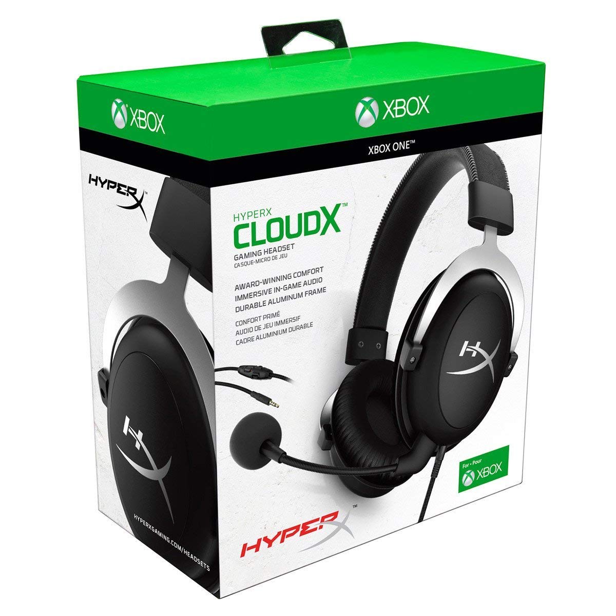hyperx-cloud-x-casque-gaming-filaire-xbox-argent image 5