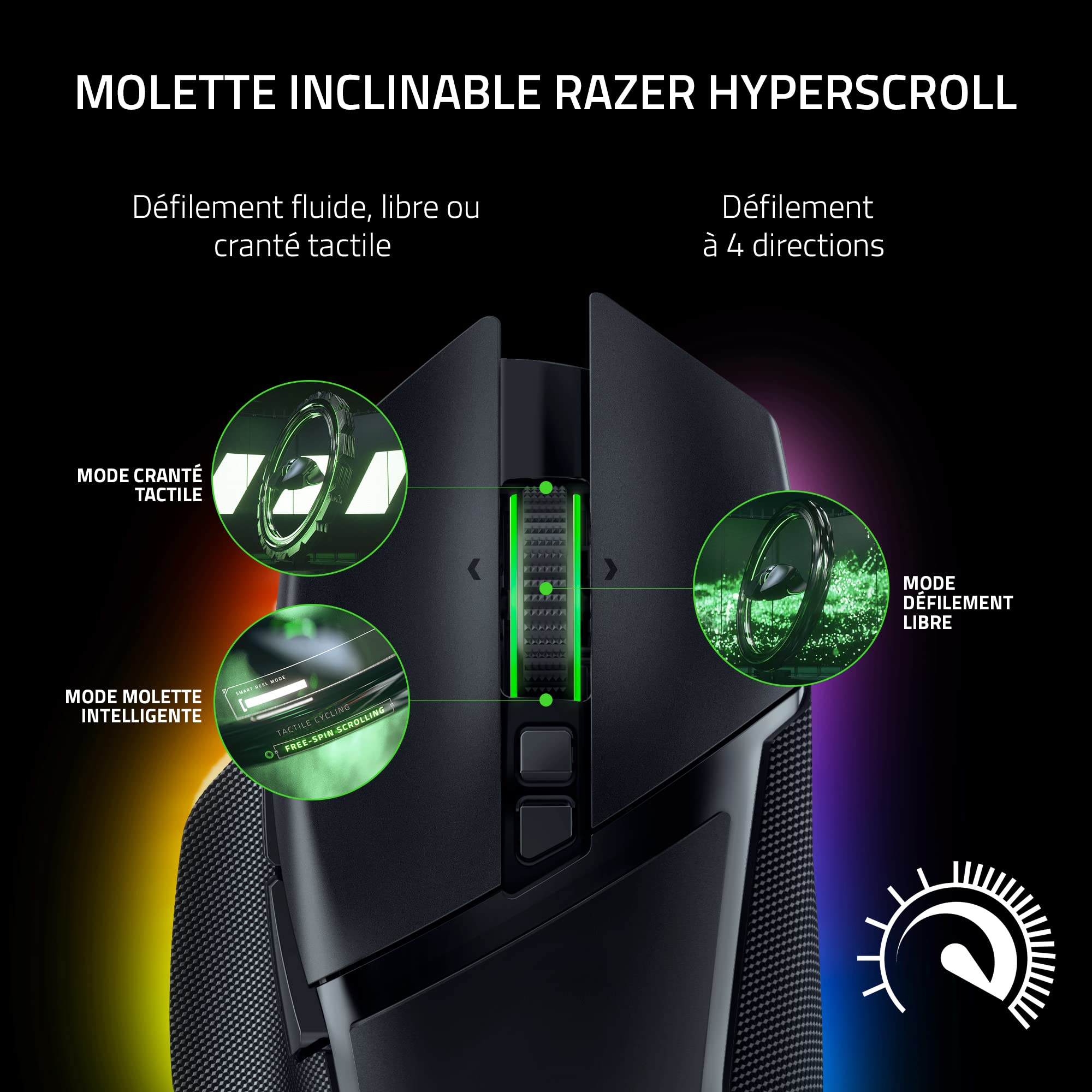 razer-basilisk-v3-pro-souris-gaming-sans-fil-30k-10-1-boutons-noire image 4