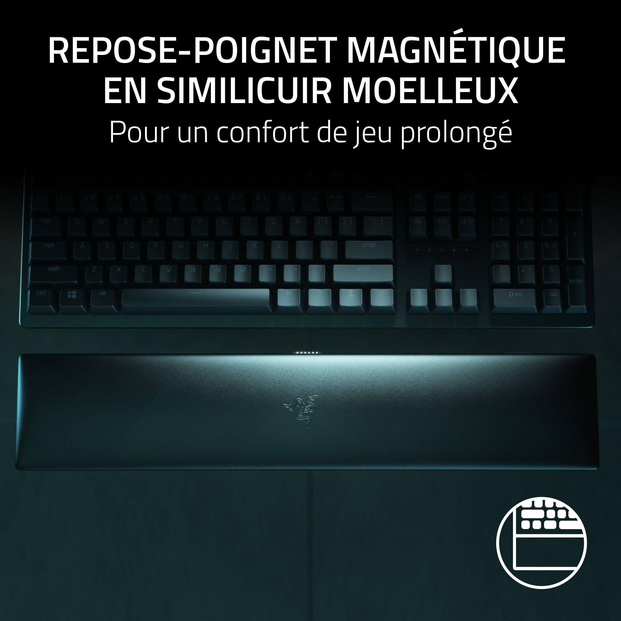 razer-huntsman-v2-analog-clavier-gaming-optique-analogique-azerty-noir image 5