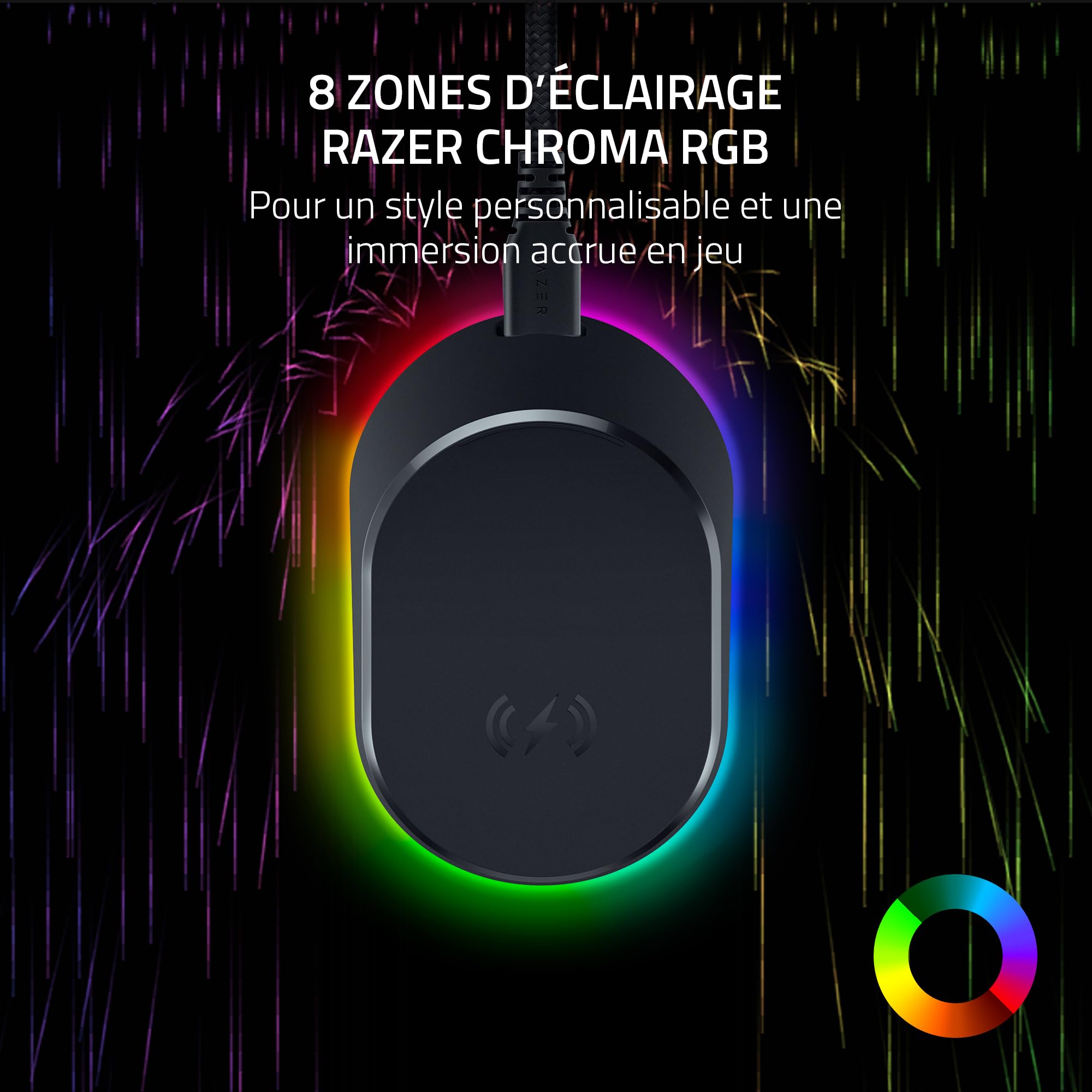 razer-mouse-dock-pro-charging-puck-station-recharge-sans-fil-noire image 4