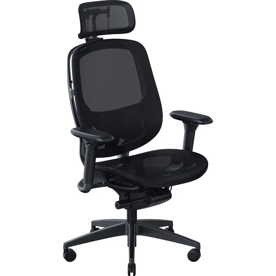 razer-fujin-pro-chaise-gaming-maille-respirante-noir image 1