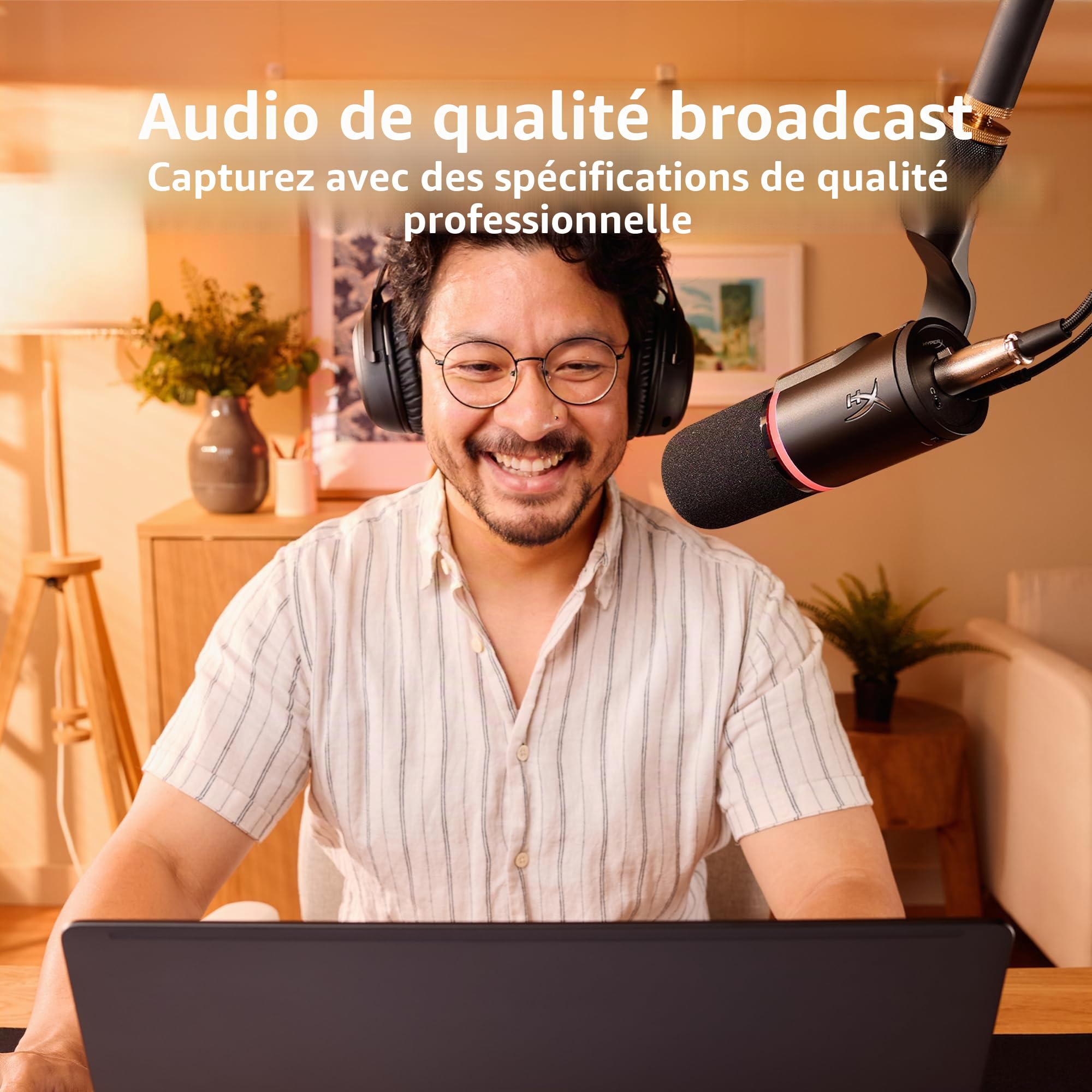 hyperx-flipcast-microphone-dynamique-usb-xlr-cardio-de-pour-gaming-streaming-pod image 4