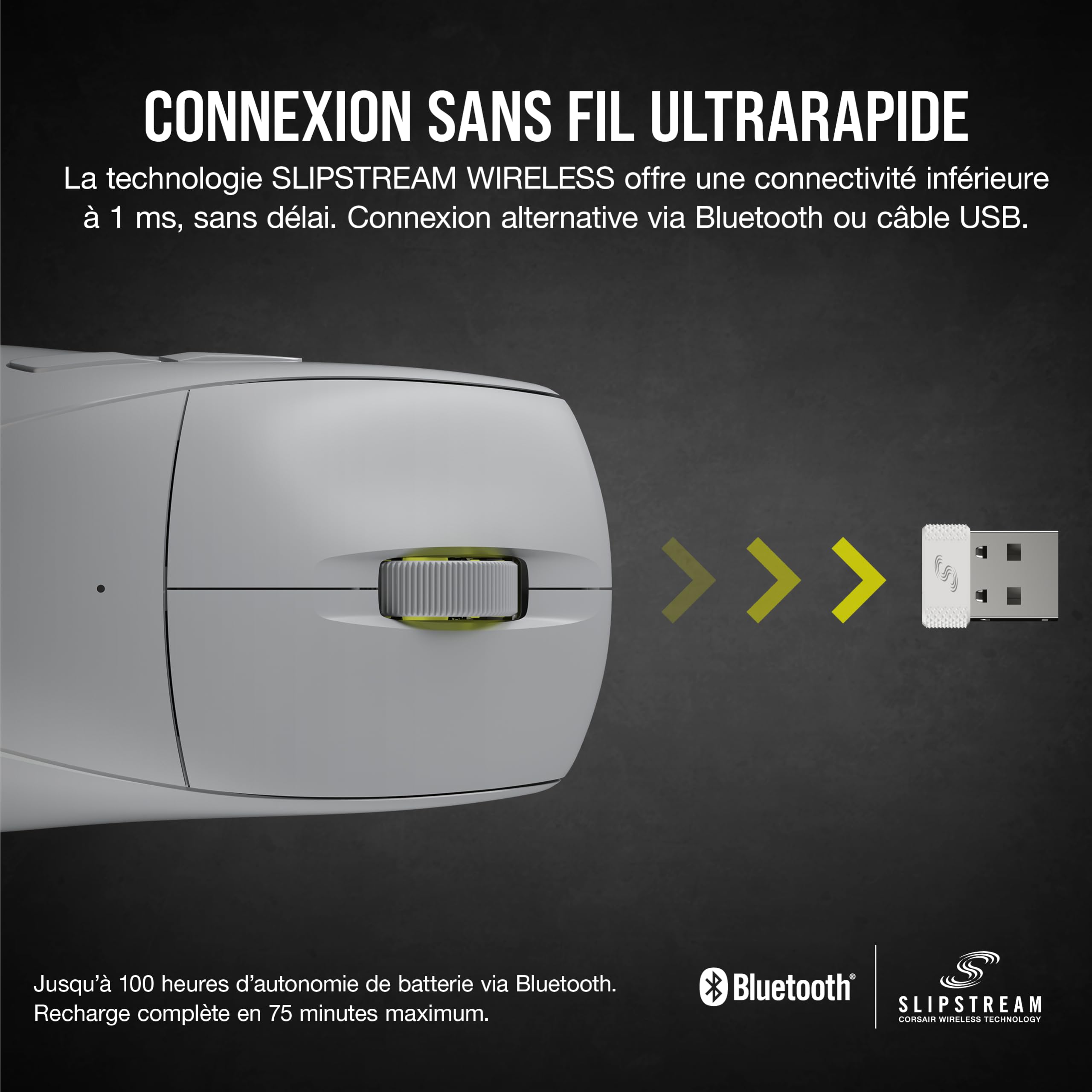 corsair-m75-air-wireless-souris-gaming-fps-ultra-l-g-re-26000-dpi-gris-clair image 6