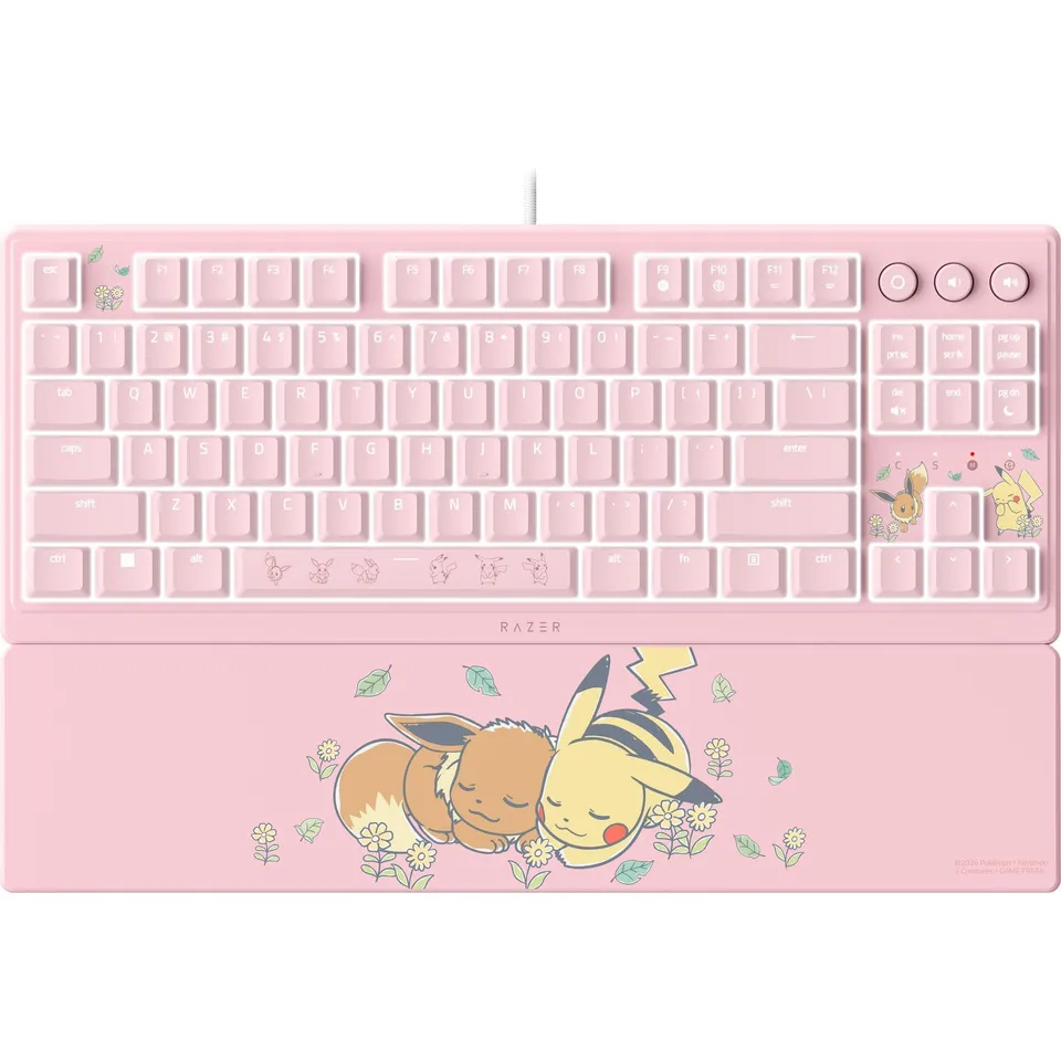 razer-ornata-v3-tenkeyless-pikachu-voli-dition-pok-mon-clavier-gaming-compact-m- image 1