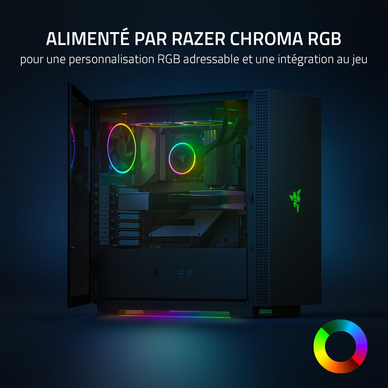 razer-hanbo-chroma-refroidisseur-liquide-aio-360mm-argb image 7