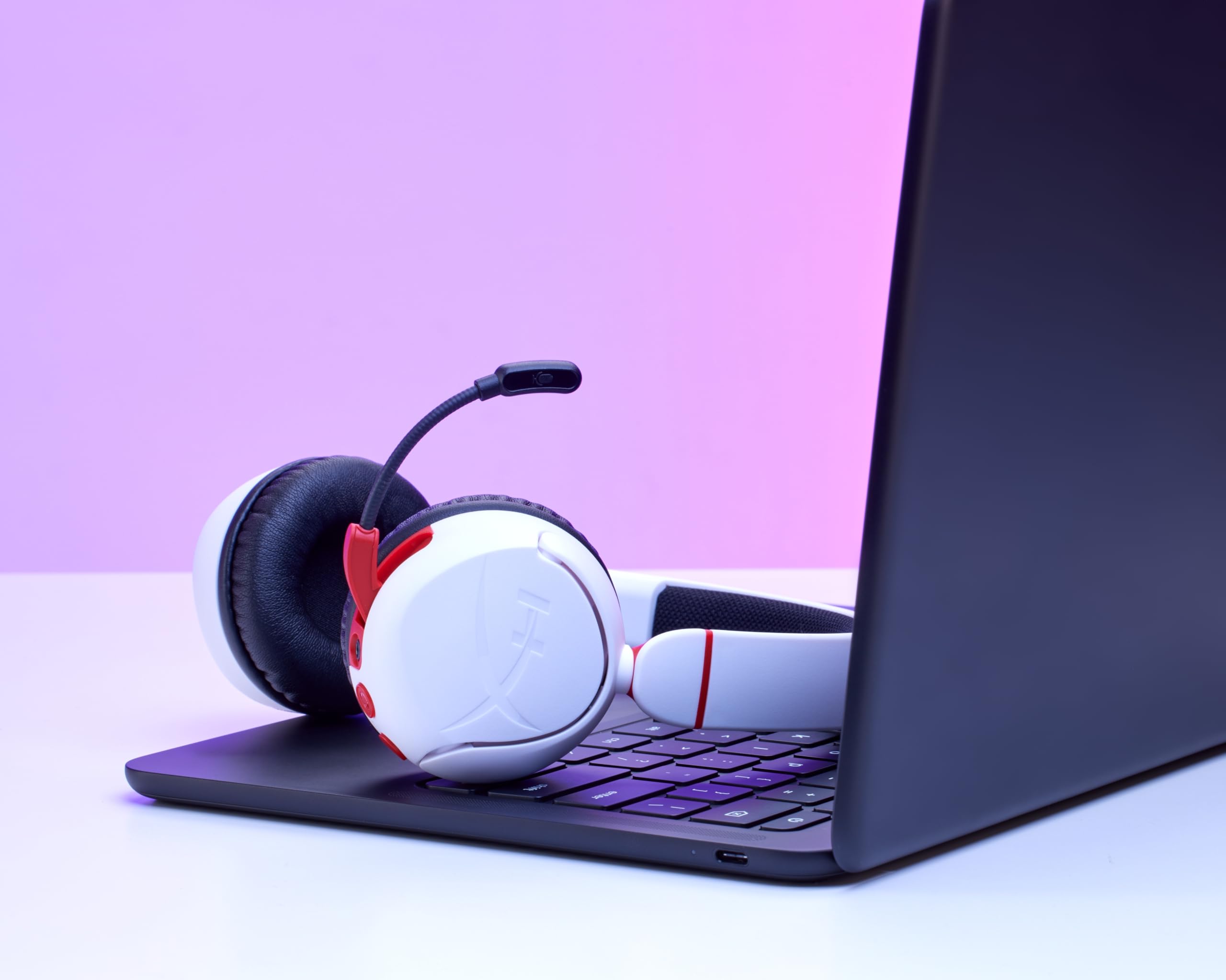 hyperx-cloud-mini-wireless-casque-gaming-enfant-8-12-ans-blanc image 2