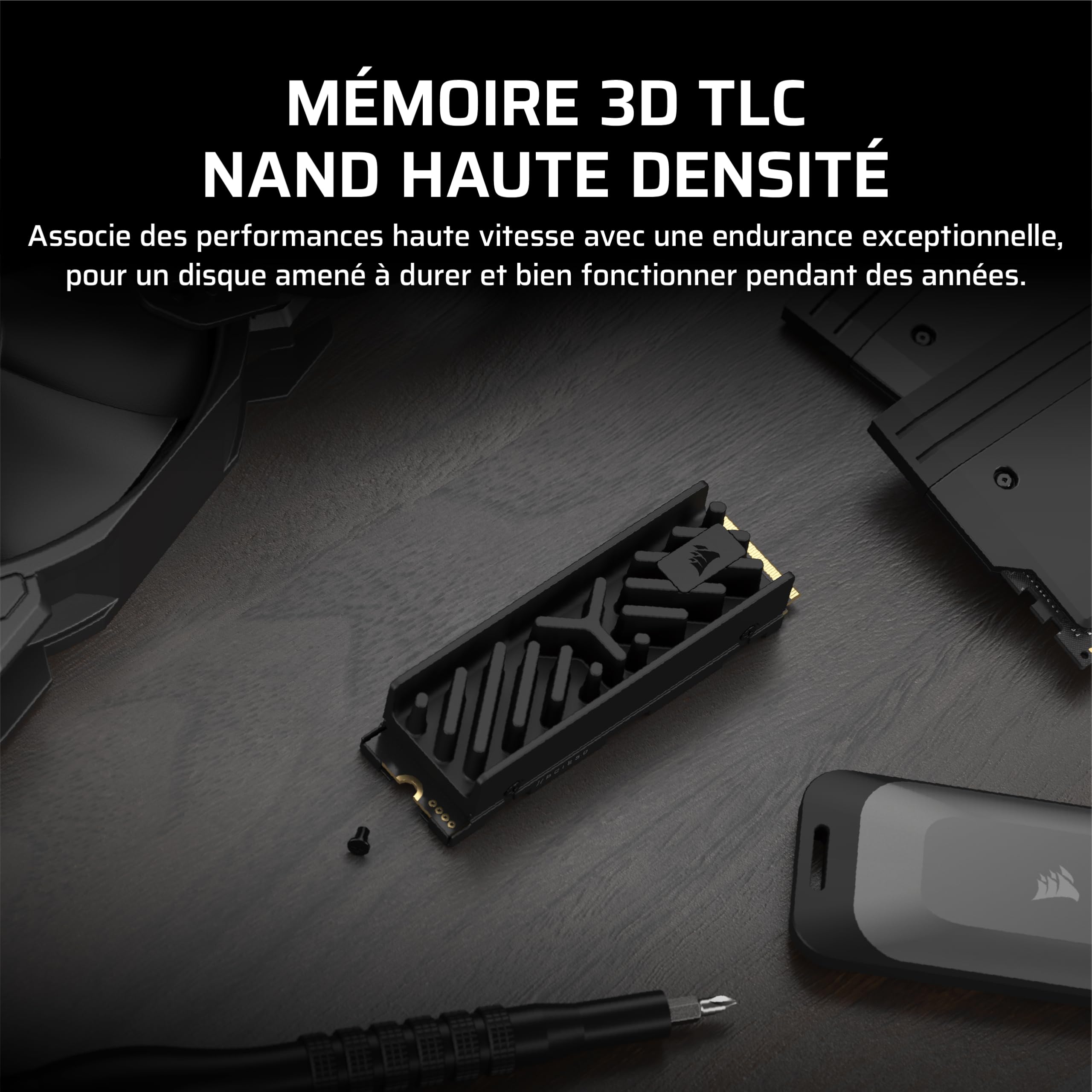 corsair-mp700-elite-4-to-ssd-m-2-nvme-pcie-5-0-avec-dissipateur image 5
